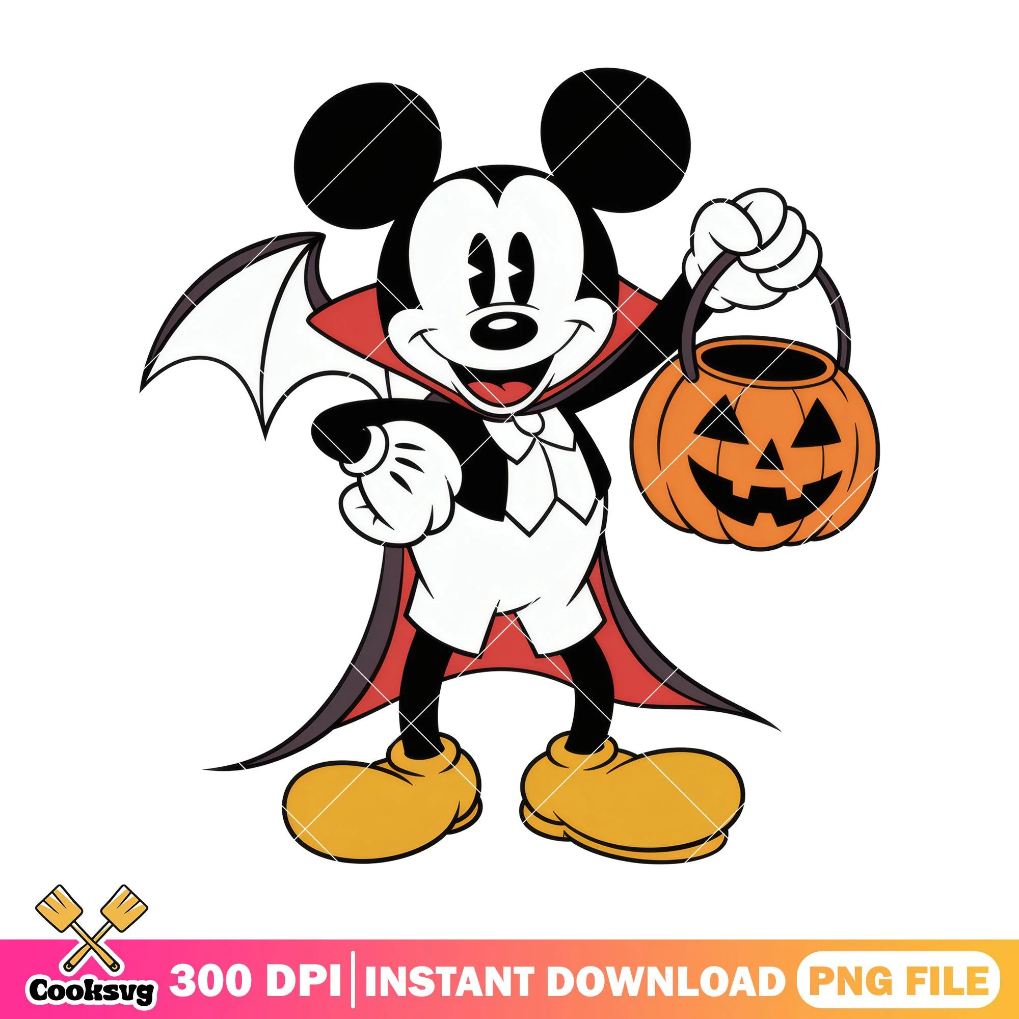 Mickey mr vampire clothes png, halloween costume png, disney world png