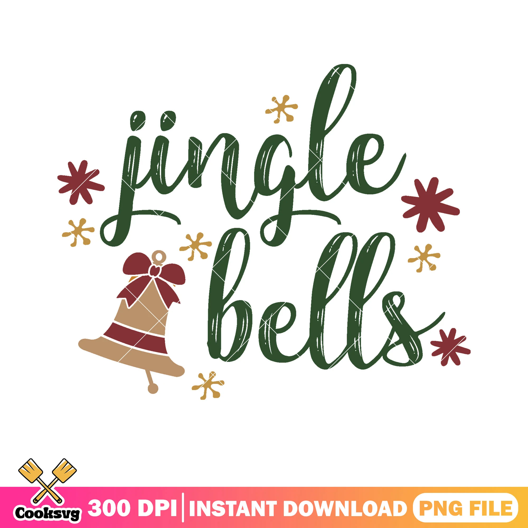 Midnight christmas jingle bell png, christmas poster png, jingle bell png
