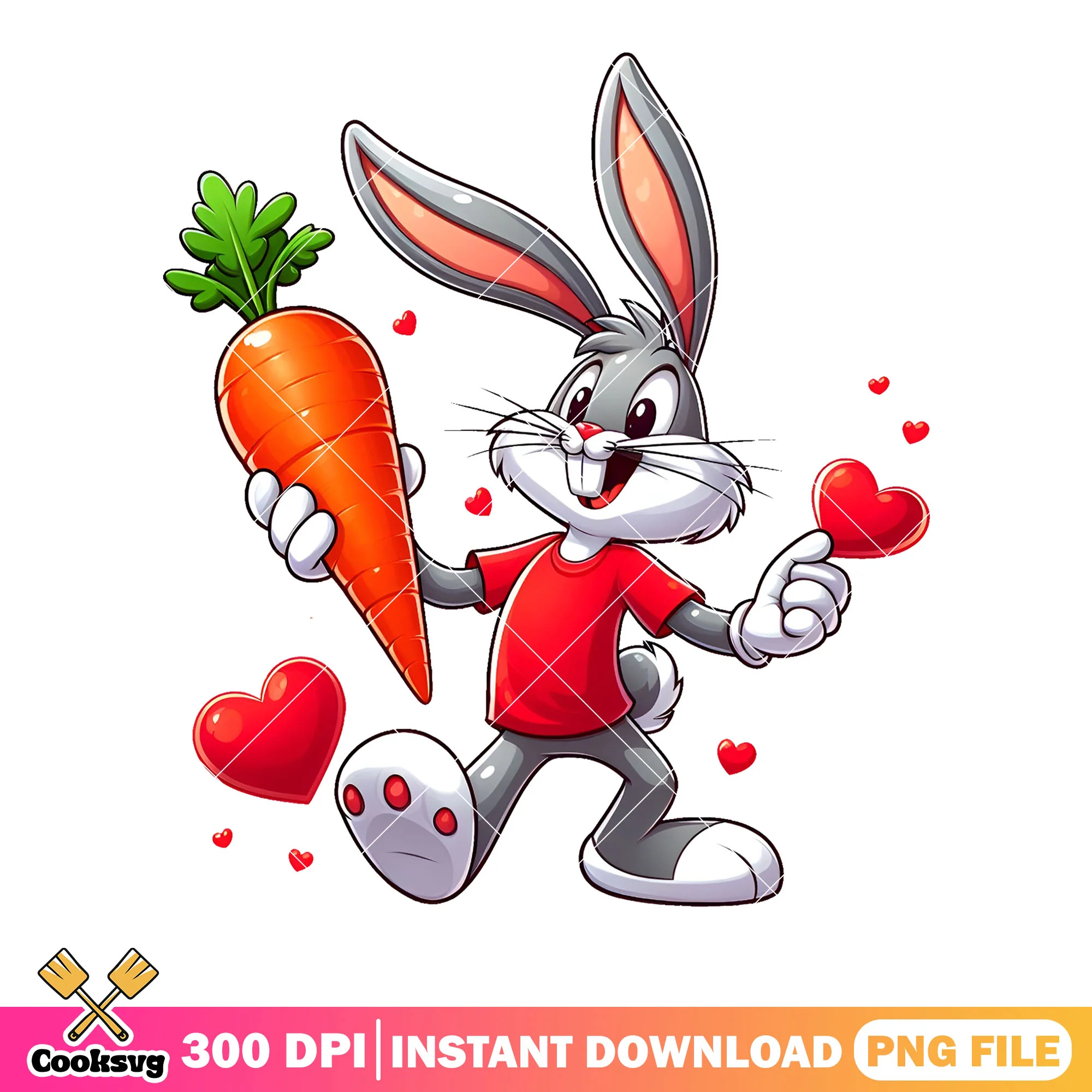 My bunny hoop love valentines png, love vibes png, valentines heart png
