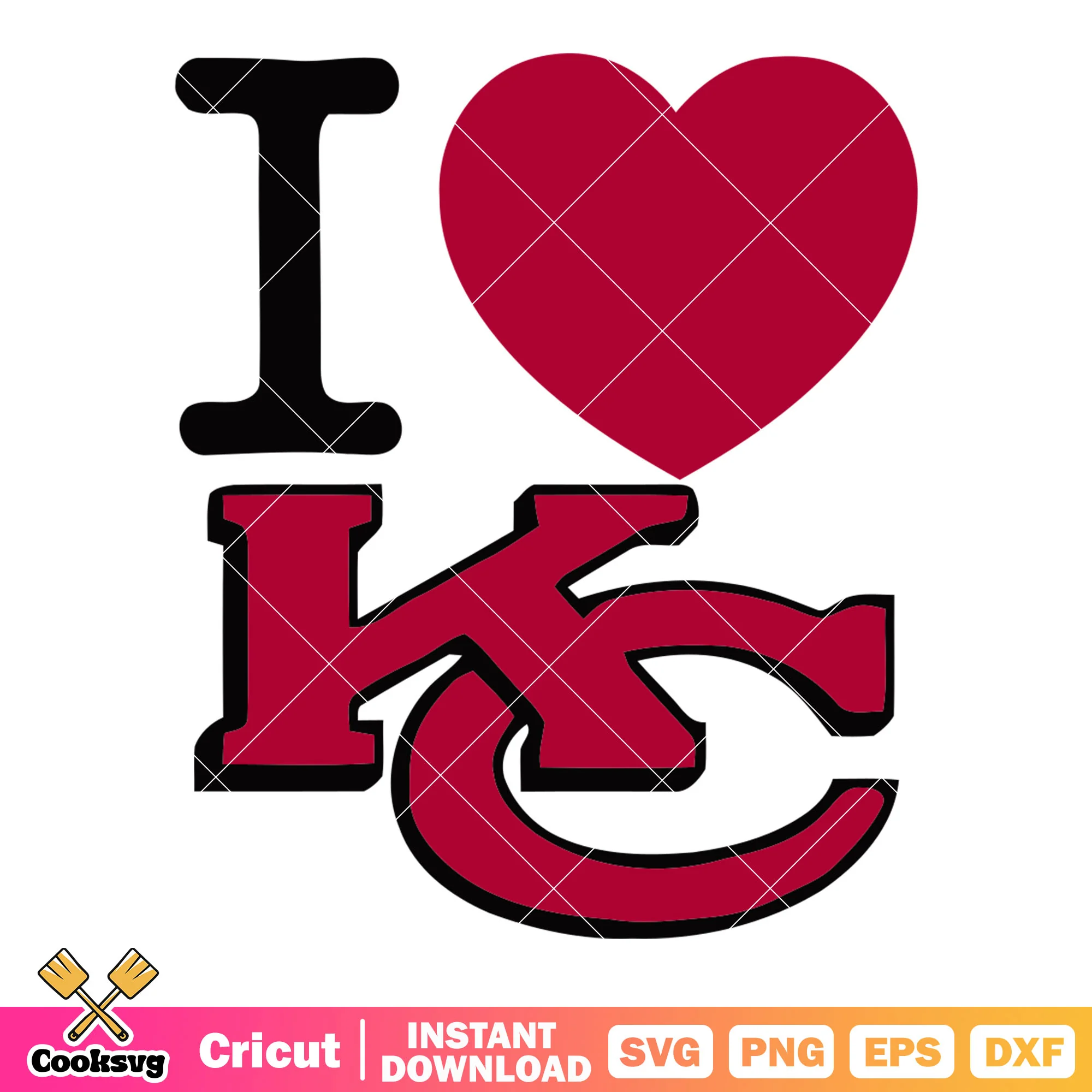 My love Kansas city chiefs svg, chiefs svg, nfl teams svg