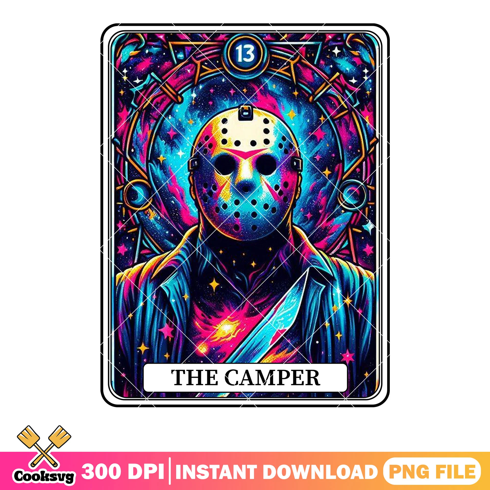 Mystical serial killer png, hockey mask png, scary halloween png