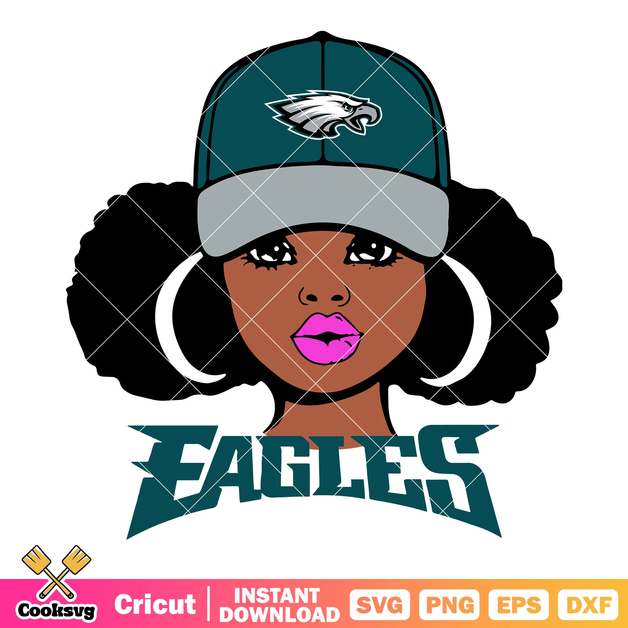 NFL football eagles head svg, Philadelphia Eagles svg, nfl teams svg