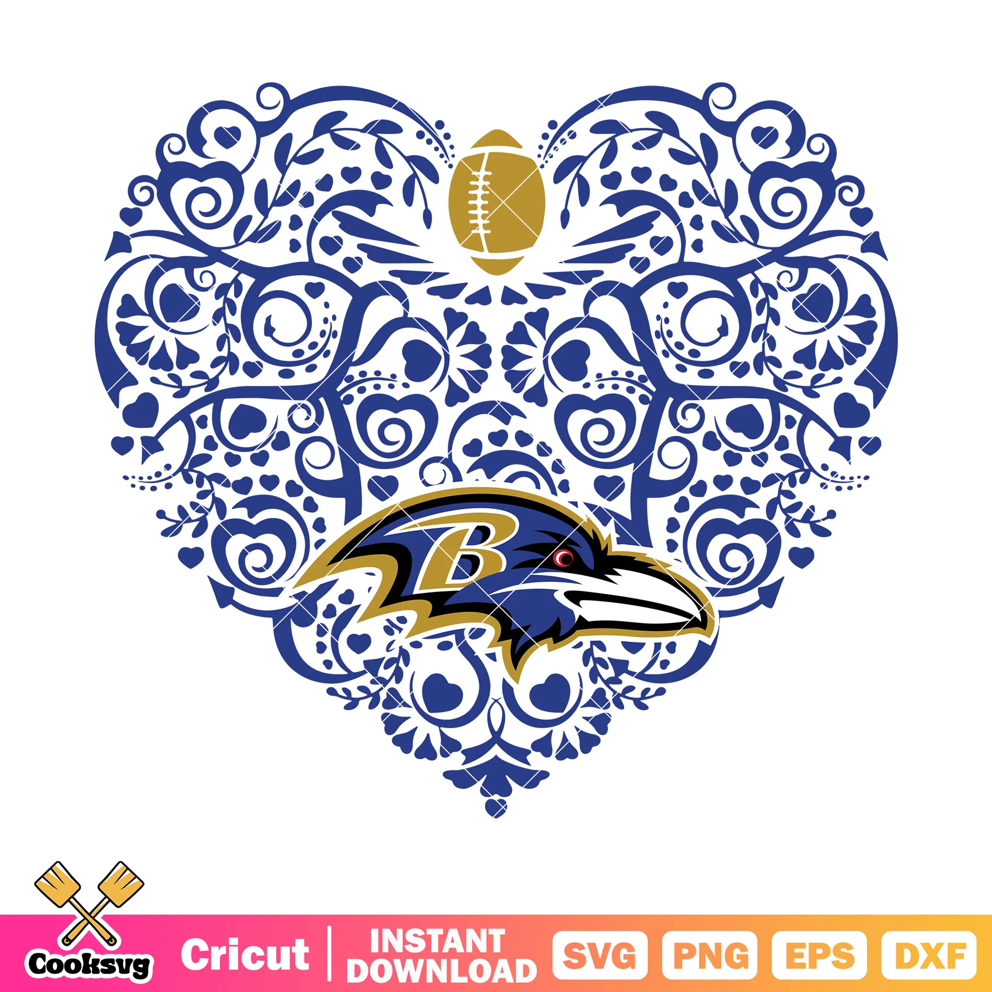 NFL football svg. baltimore ravens svg, gridiron football svg