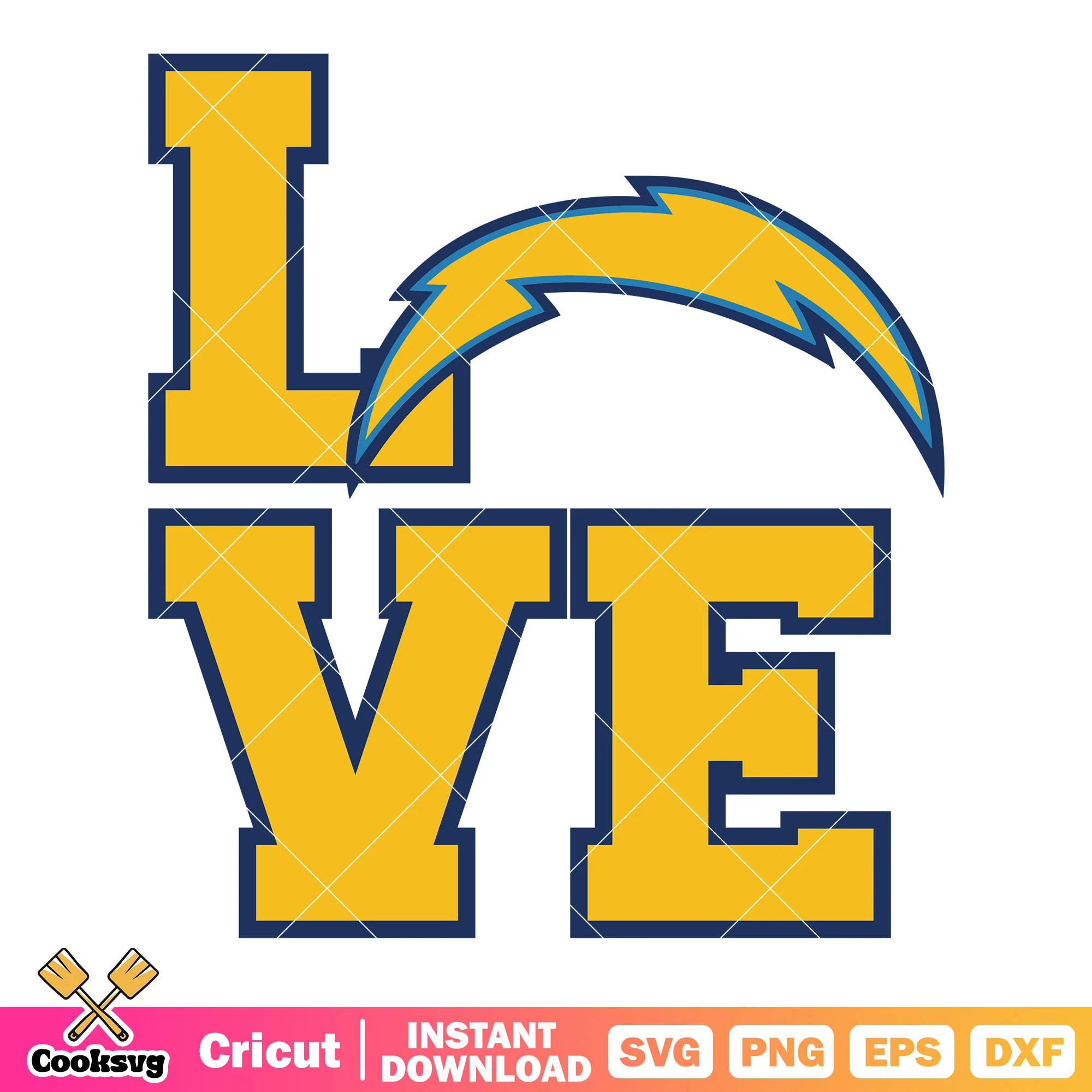 NFL football teams svg, chargers svg, los angeles chargers svg