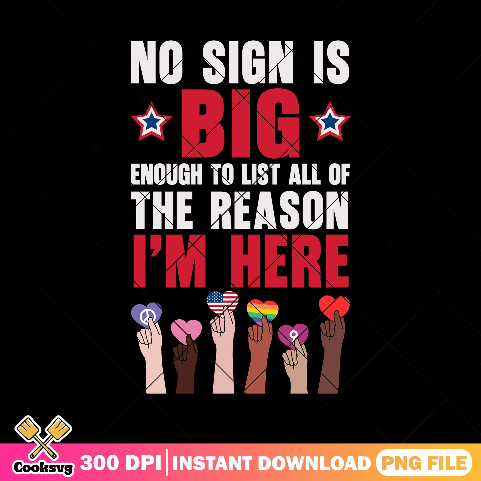 No sign is big no kings png, no kings quote png, no kings act png