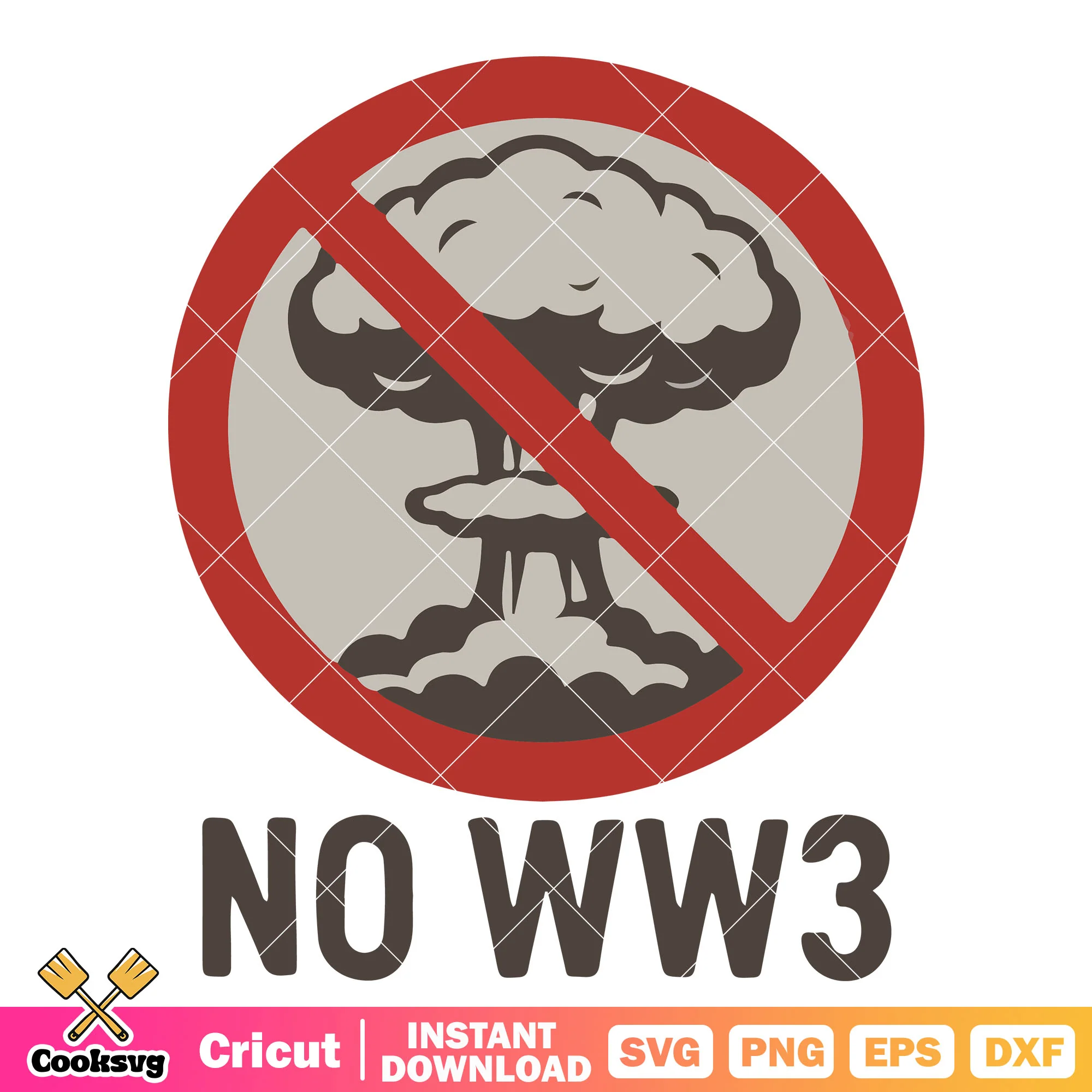 No world war 3 design svg, world war 3 svg, trump world war 3 svg