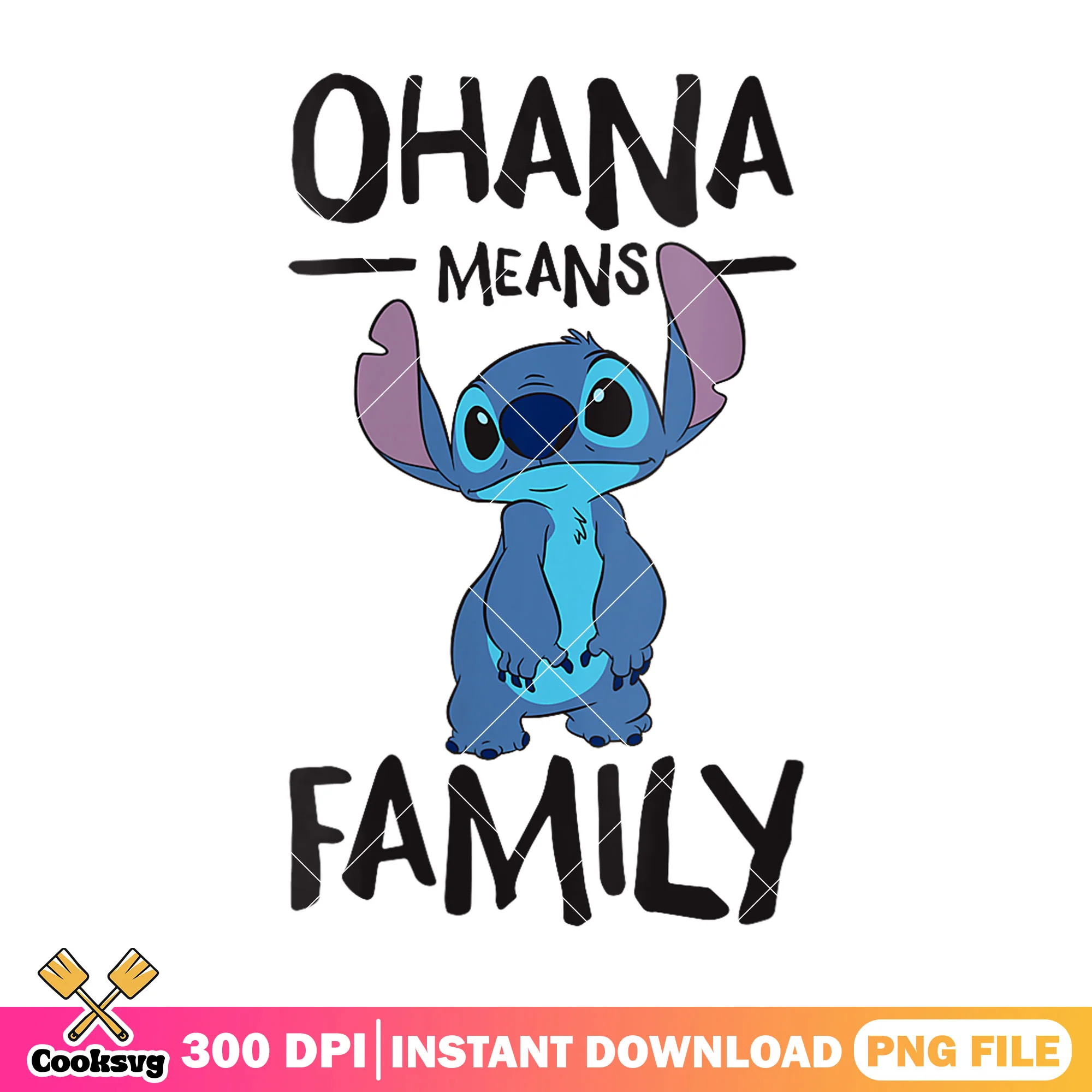 Ohana means family with stitch png, stitch family png, stitch ohana png