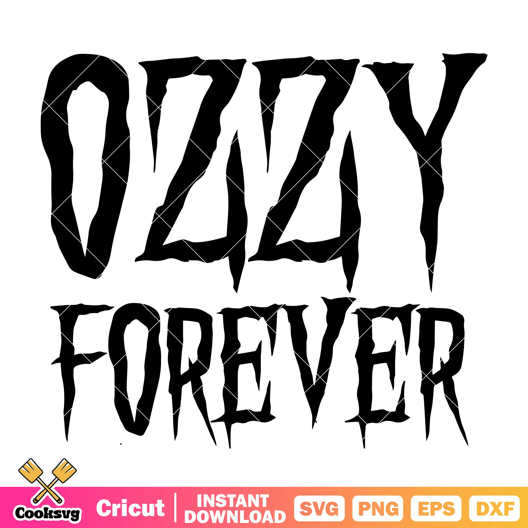 Ozzy osbourne forever svg, ozzy osbourne svg, ozzy tour 2025 svg