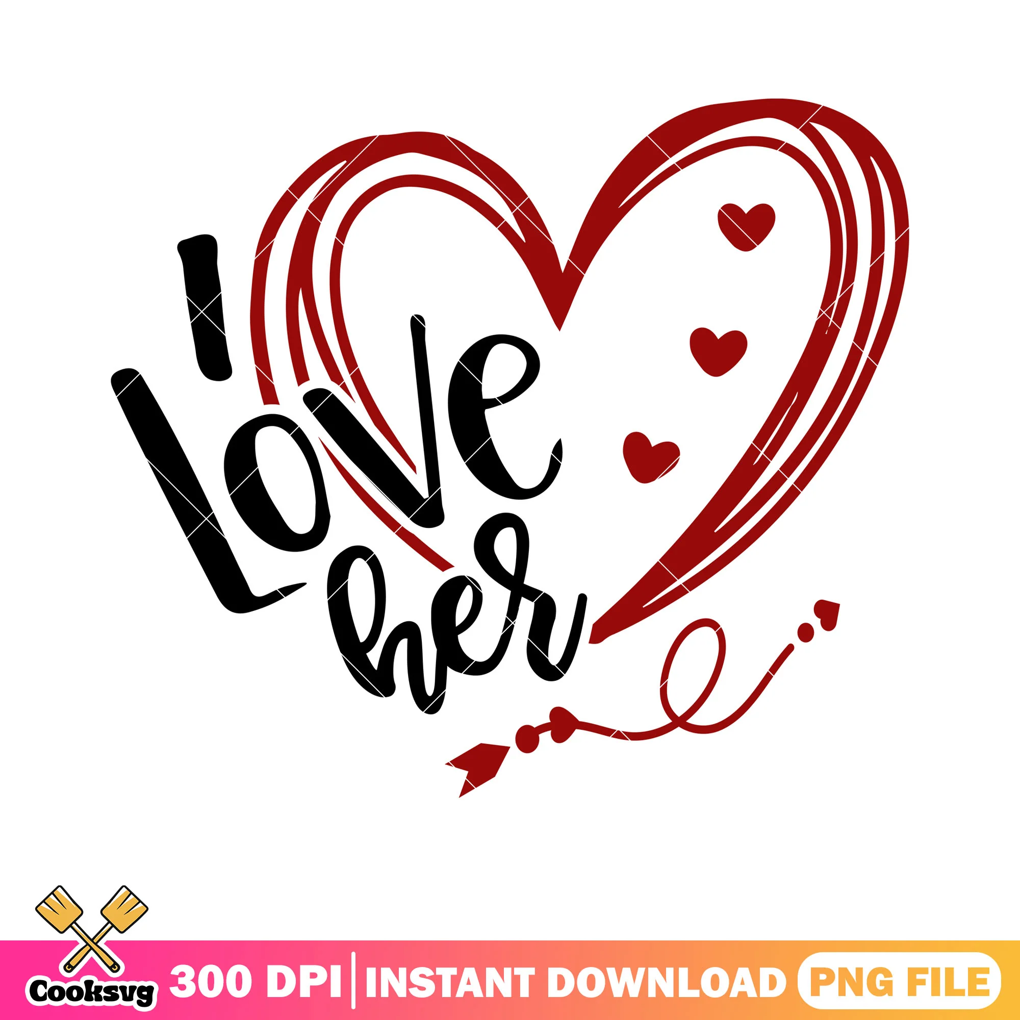 Paint love heart vibes png, valentines heart png, love vibes png