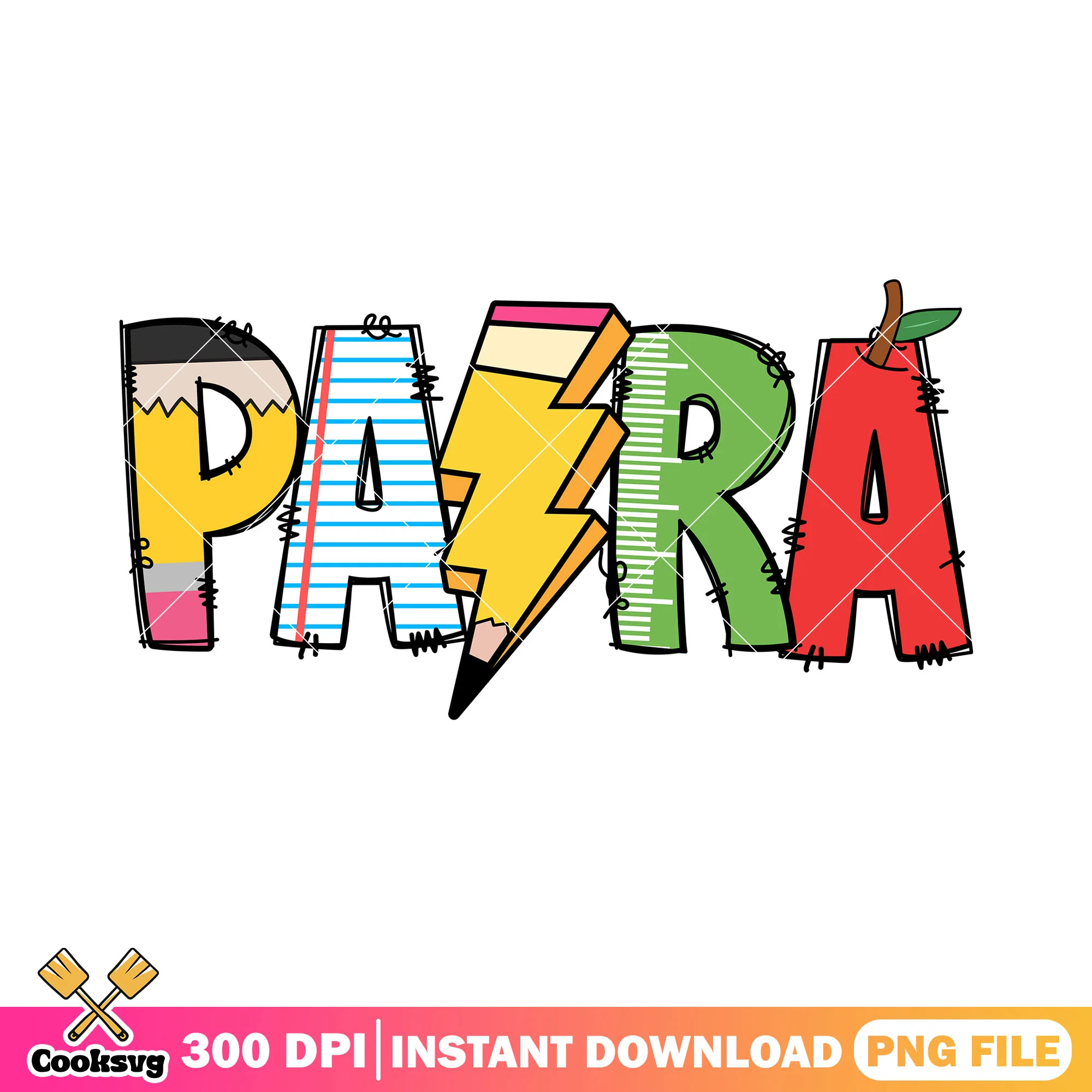 Para design file png, poster art png, go back to school png