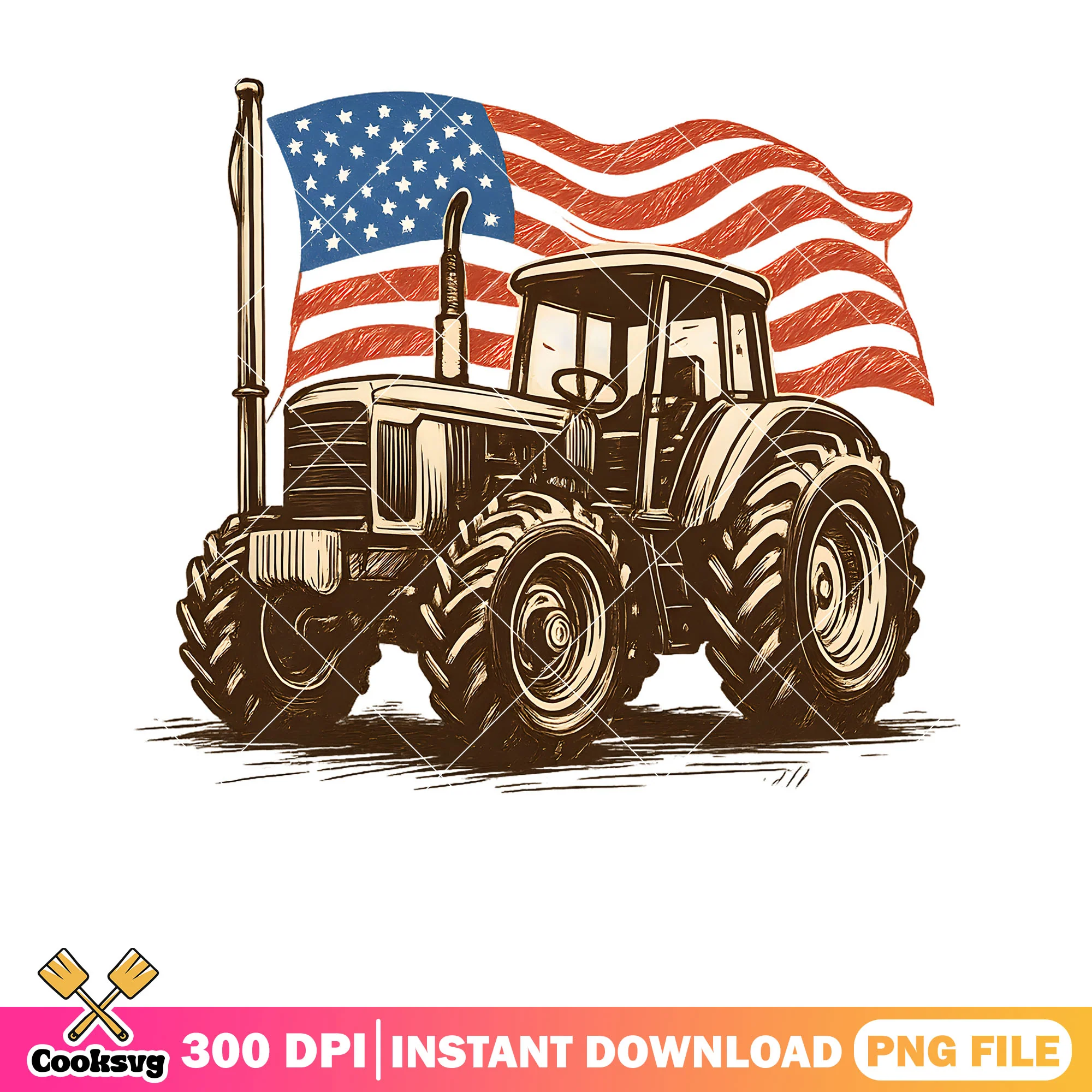 Patriotic Farm america png, america flag png, patriotic america png