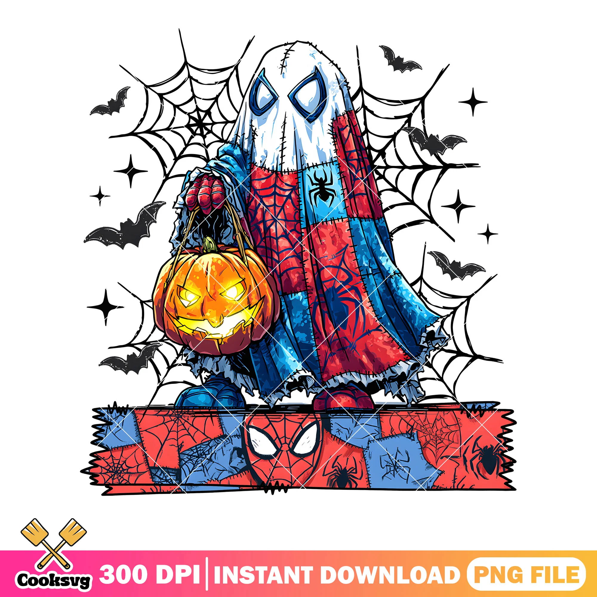 pider-man ghost png, halloween costume png, marvel halloween png