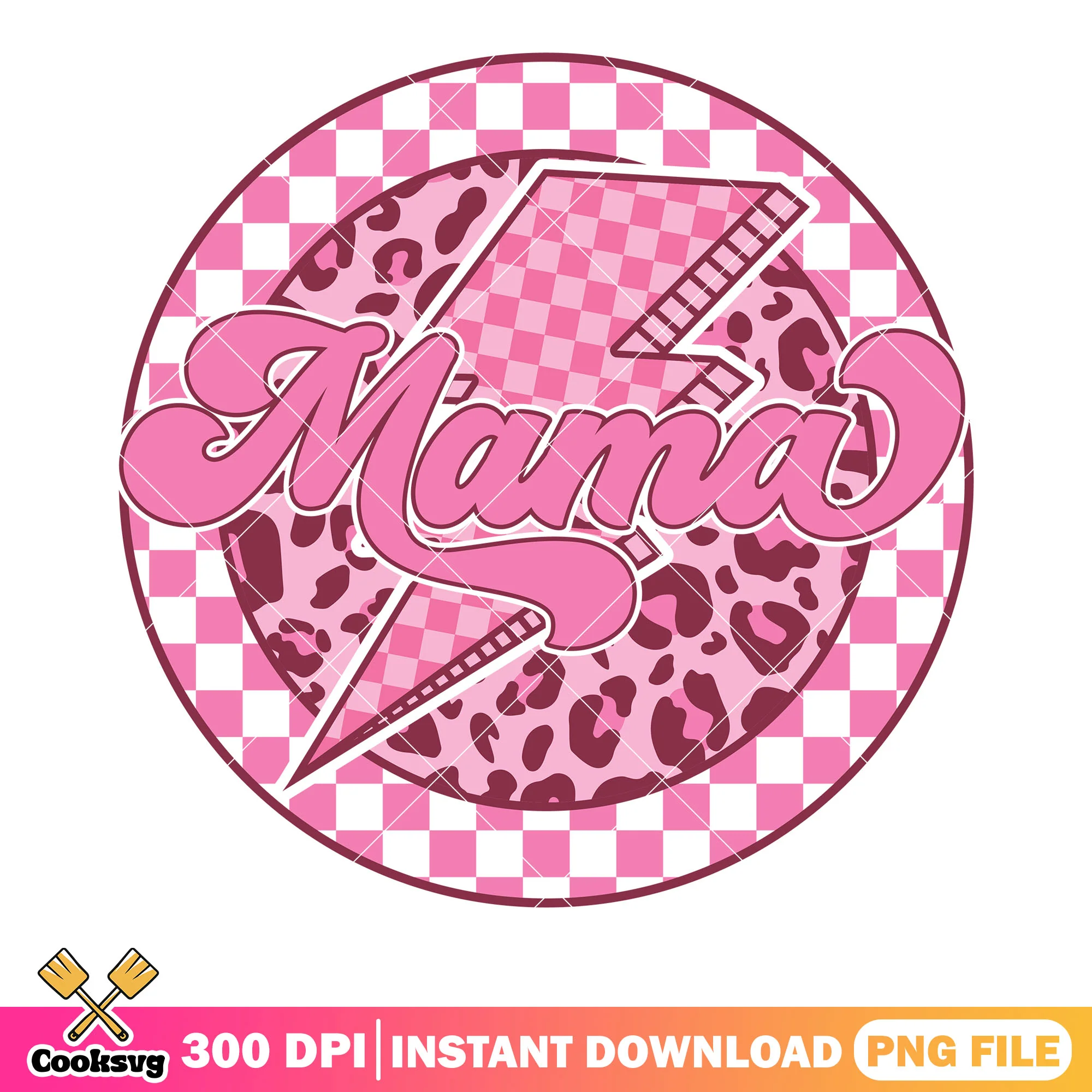 Pink lightning mama valentine png, happy valentine png, valentine day png