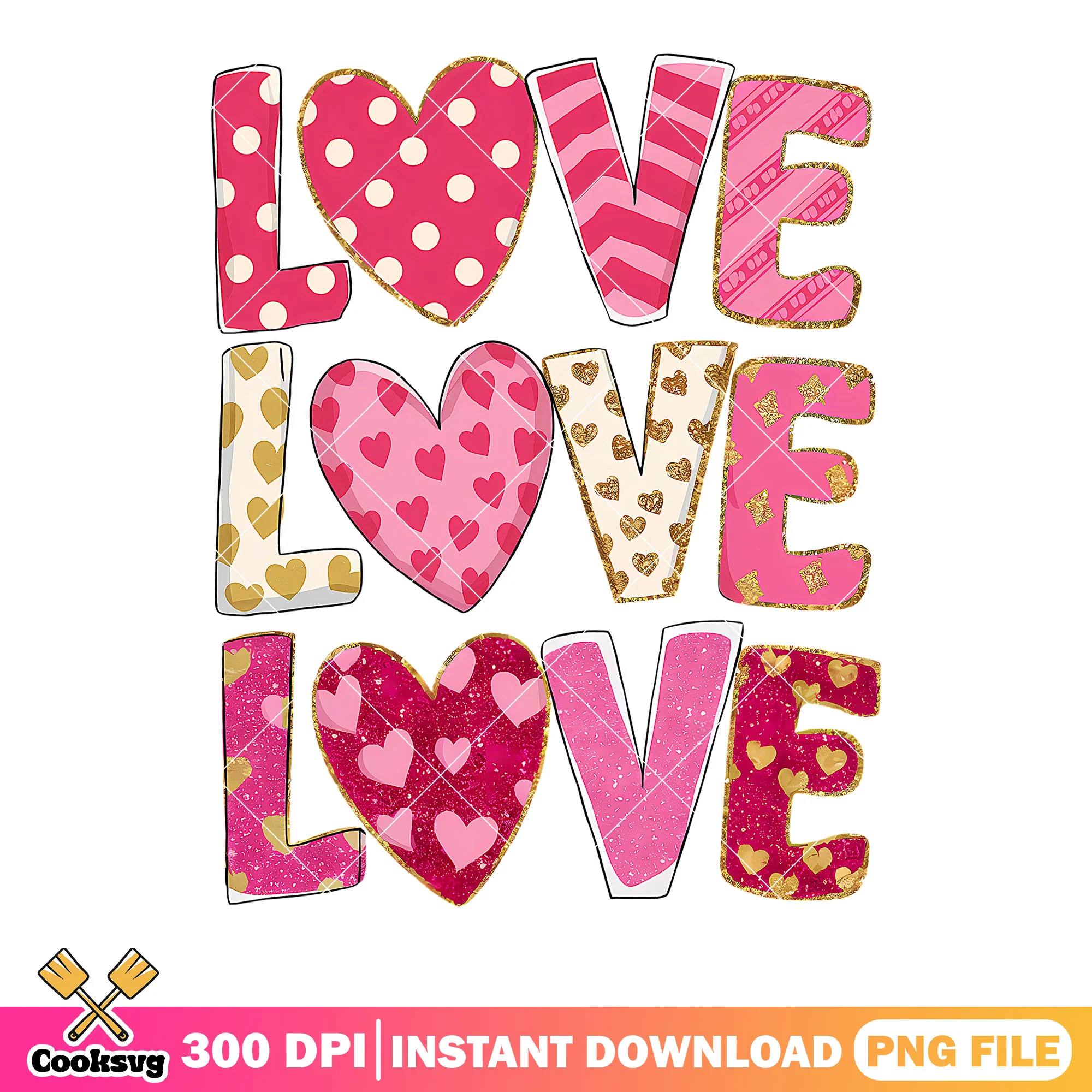 Pink love heart valentines png, valentines heart png, valentine day png