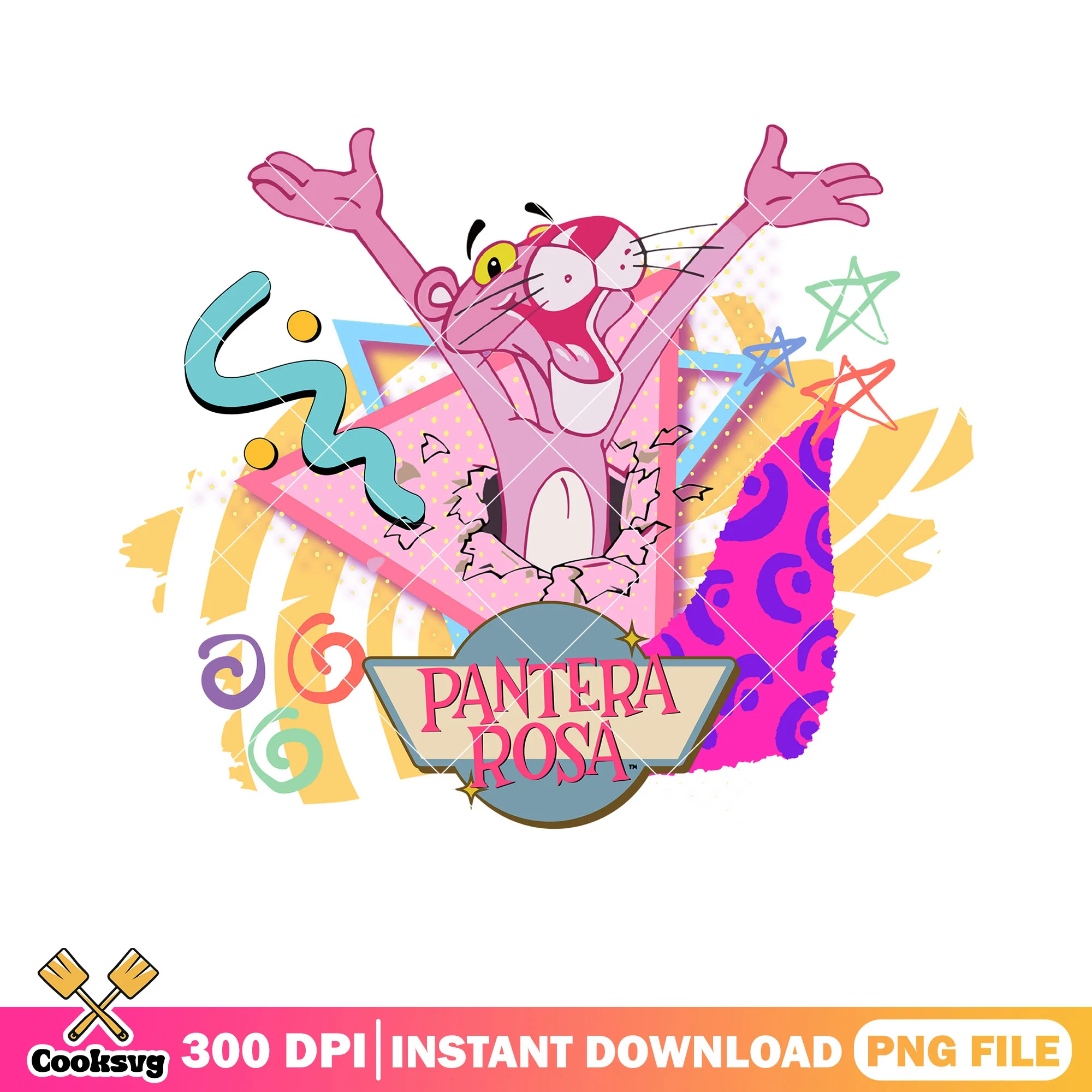 Pink panther cartoon png, cartoon network png, breaking the iron triangle png