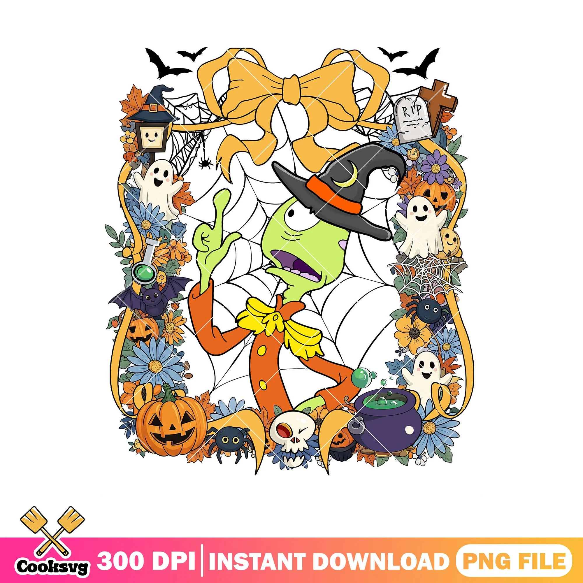 Pleakley halloween png, disney pleakley png, halloween pleakley png