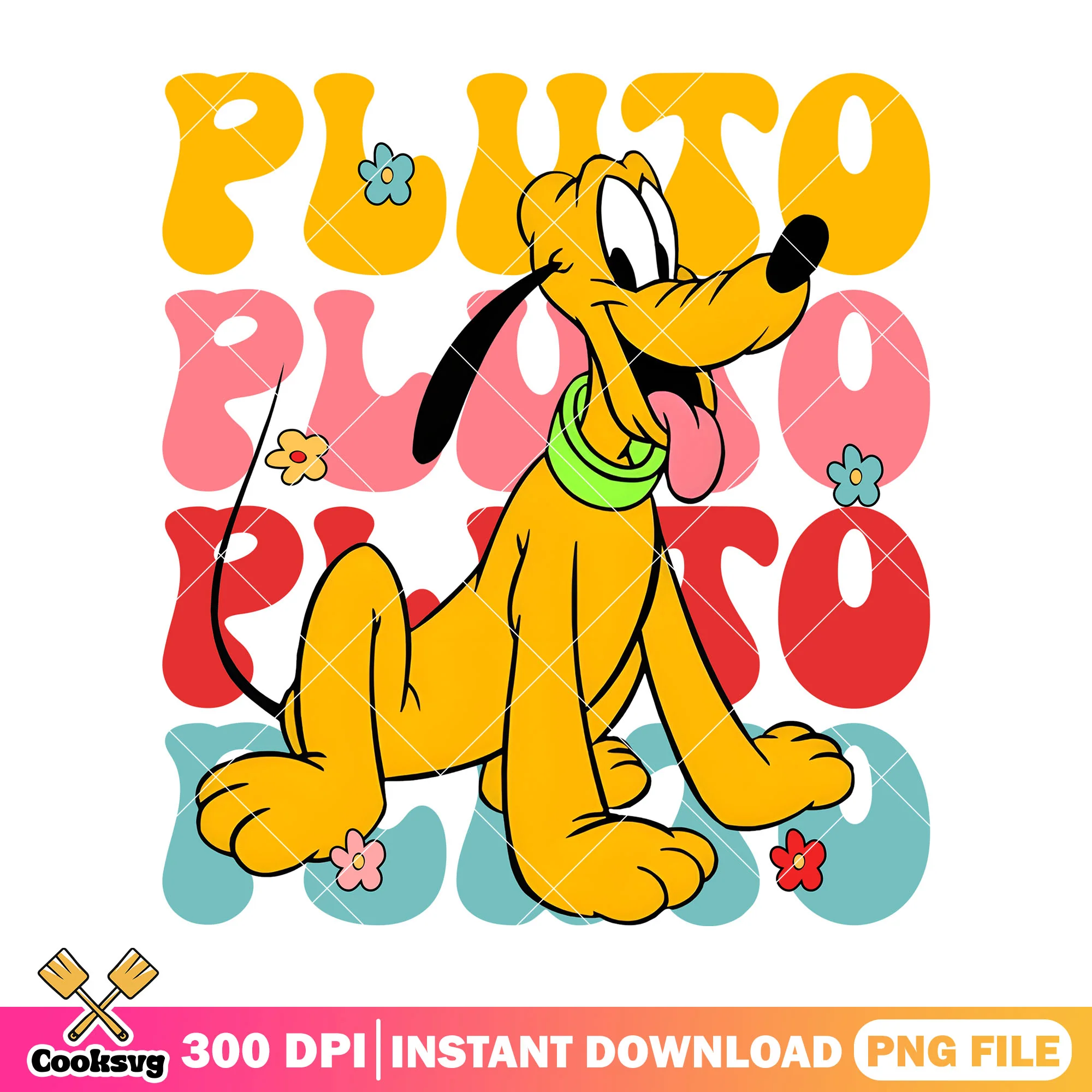 Pluto dog disney vibes png, pluto disney png, pluto dog png