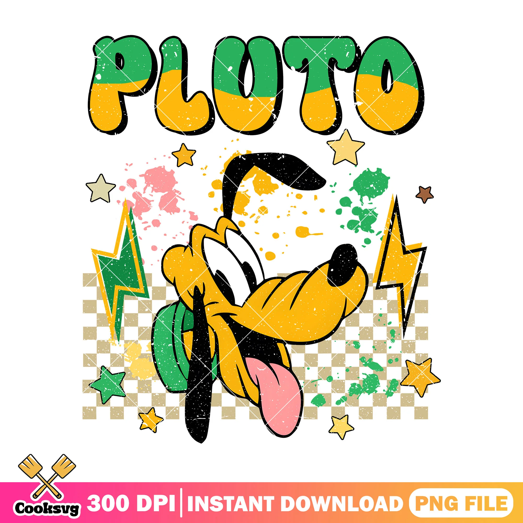 Pluto dog head vibes png, pluto disney png, disney head png