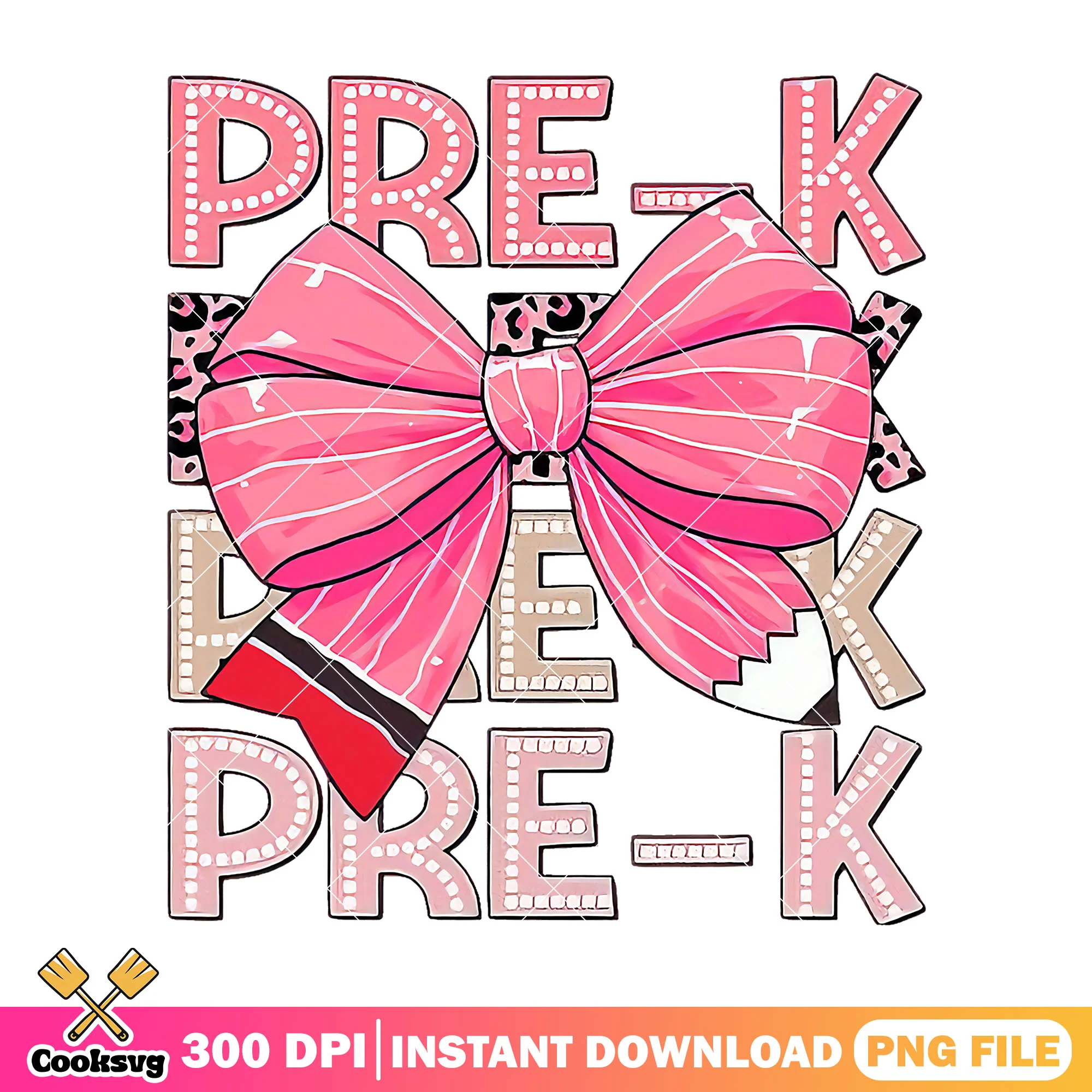 Pre-k font design png, going back to school png, image design png