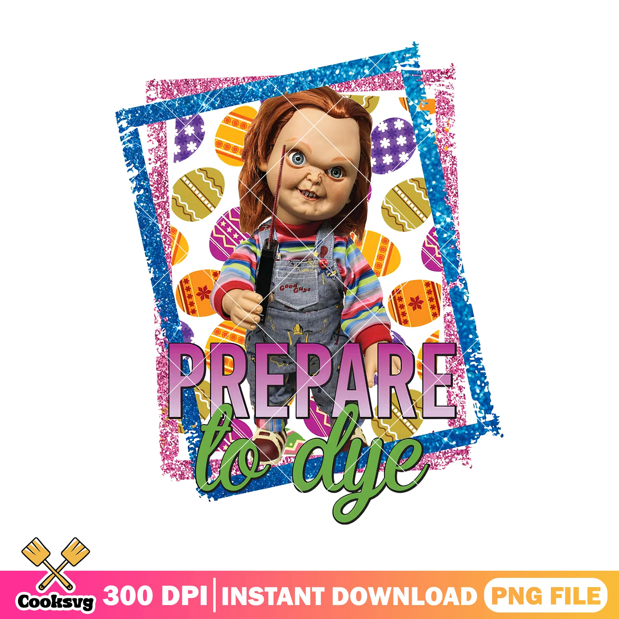 Prepare to dye chucky character png, horror picture film png