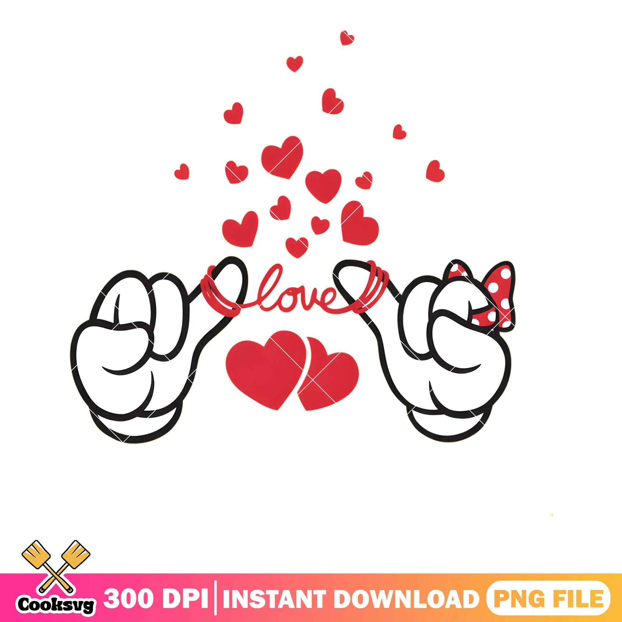 Promise in valentine love png, disney valentine png, valentine day png