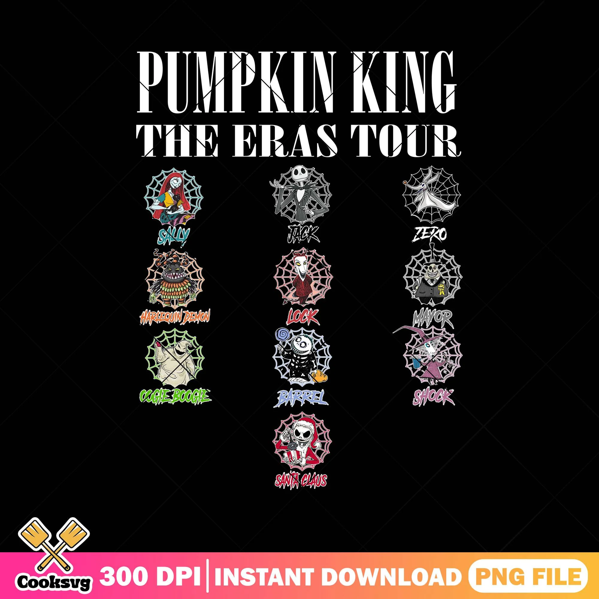 Pumpkin king tour png, jack horror png, halloween jack png