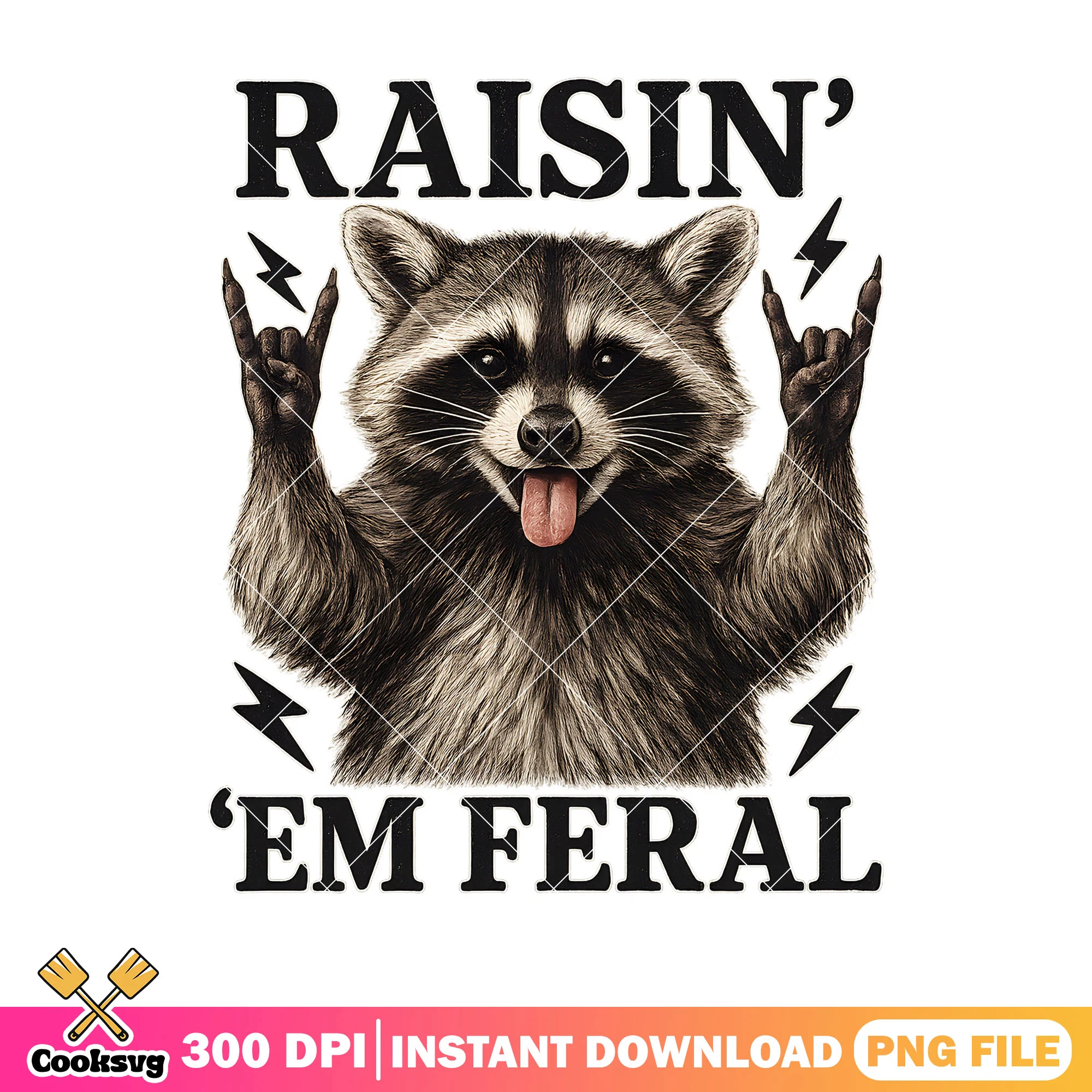 Raccoon raisin em feral png, feral raccoon png, raisin feral png