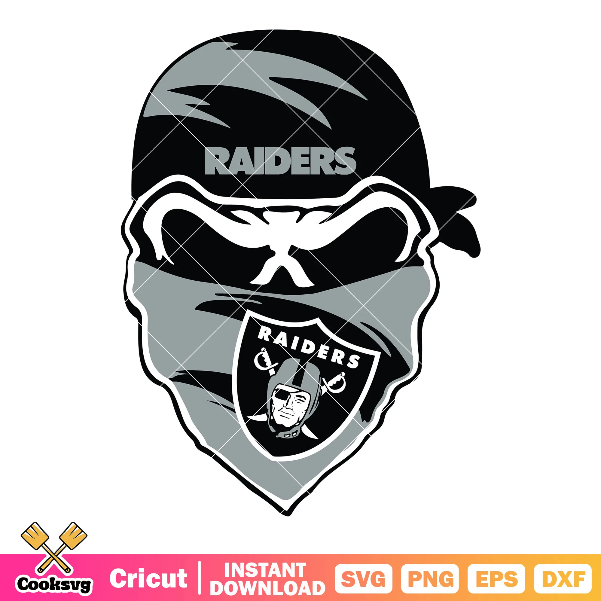 Raiders badana football team svg, raiders svg, la raiders svg