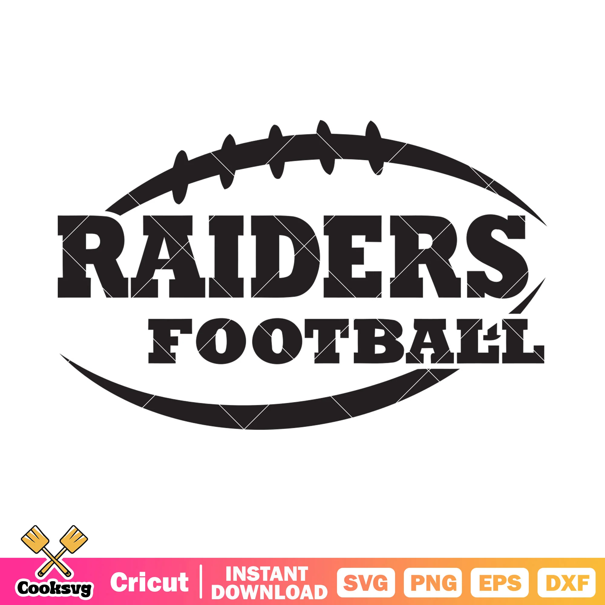 Raiders football svg, nfl ball svg, oakland raiders svg,