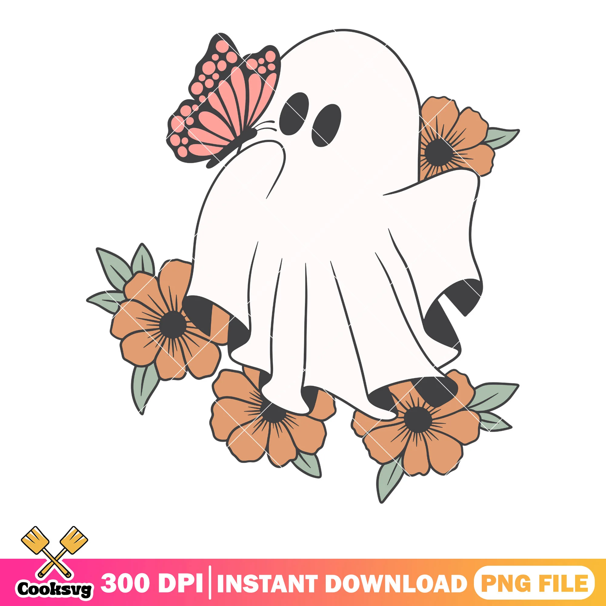 Red butterfly and the blaket png, ghost png, halloween scary png
