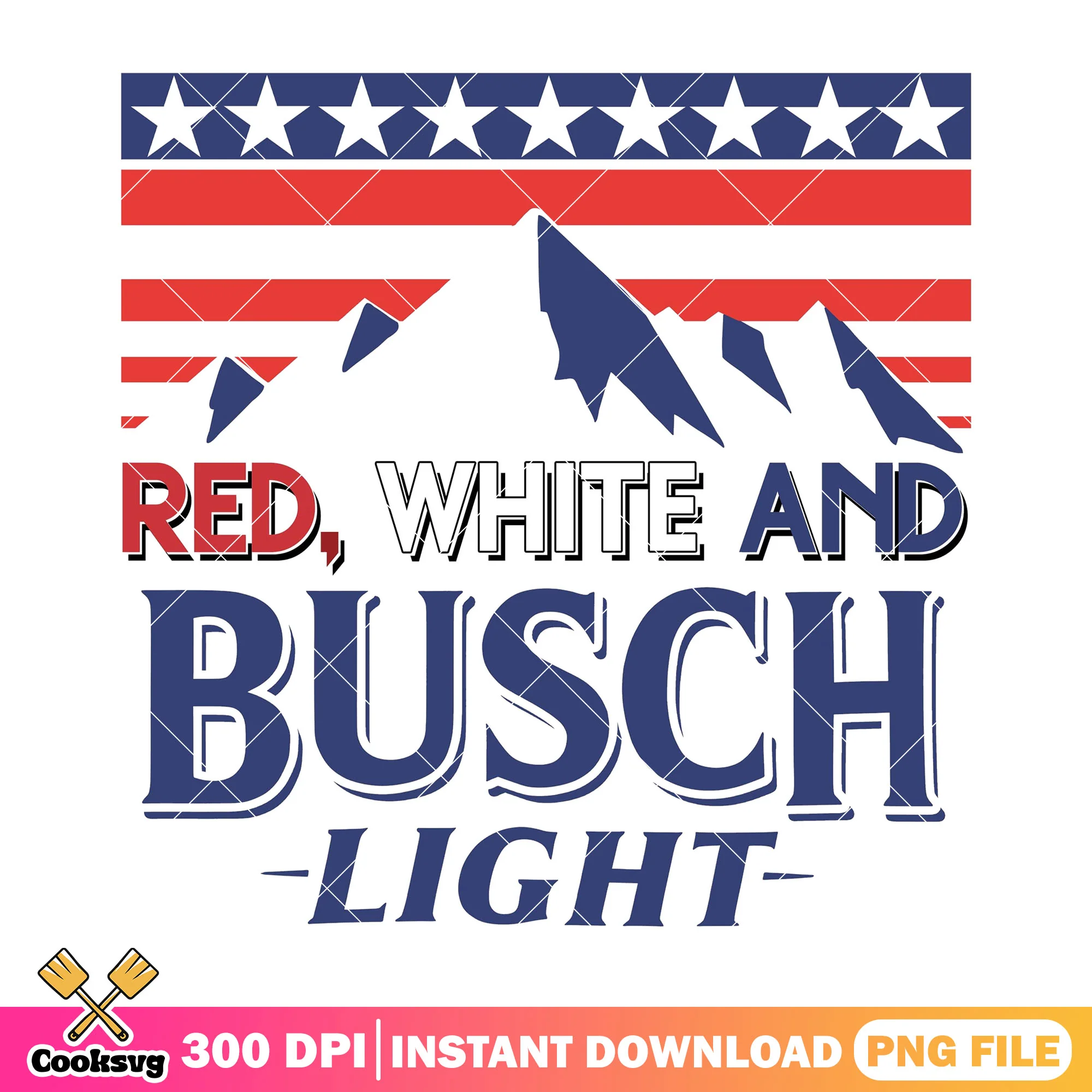 Red white apple busch light png, busch light png, busch light logo png