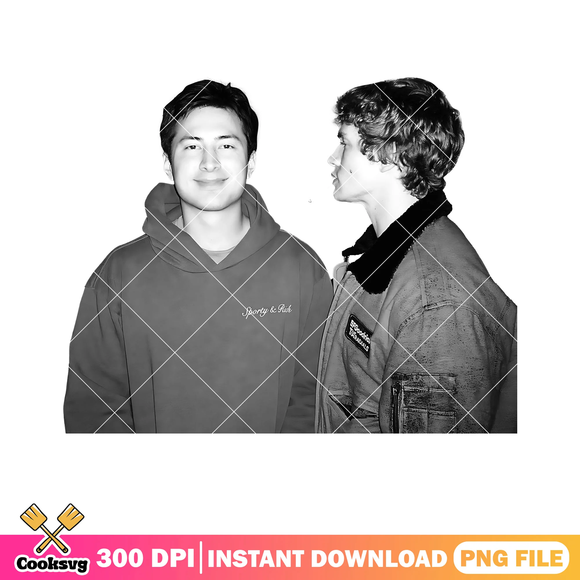 Retro gay rozanov hollander png, hockey romance png, gay movie gifts png