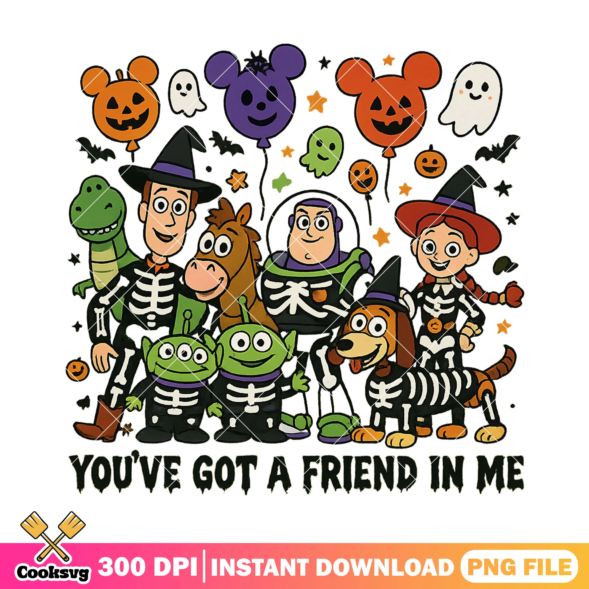 Rex cosplay skeleton png, disney dinosaur png, halloween day png