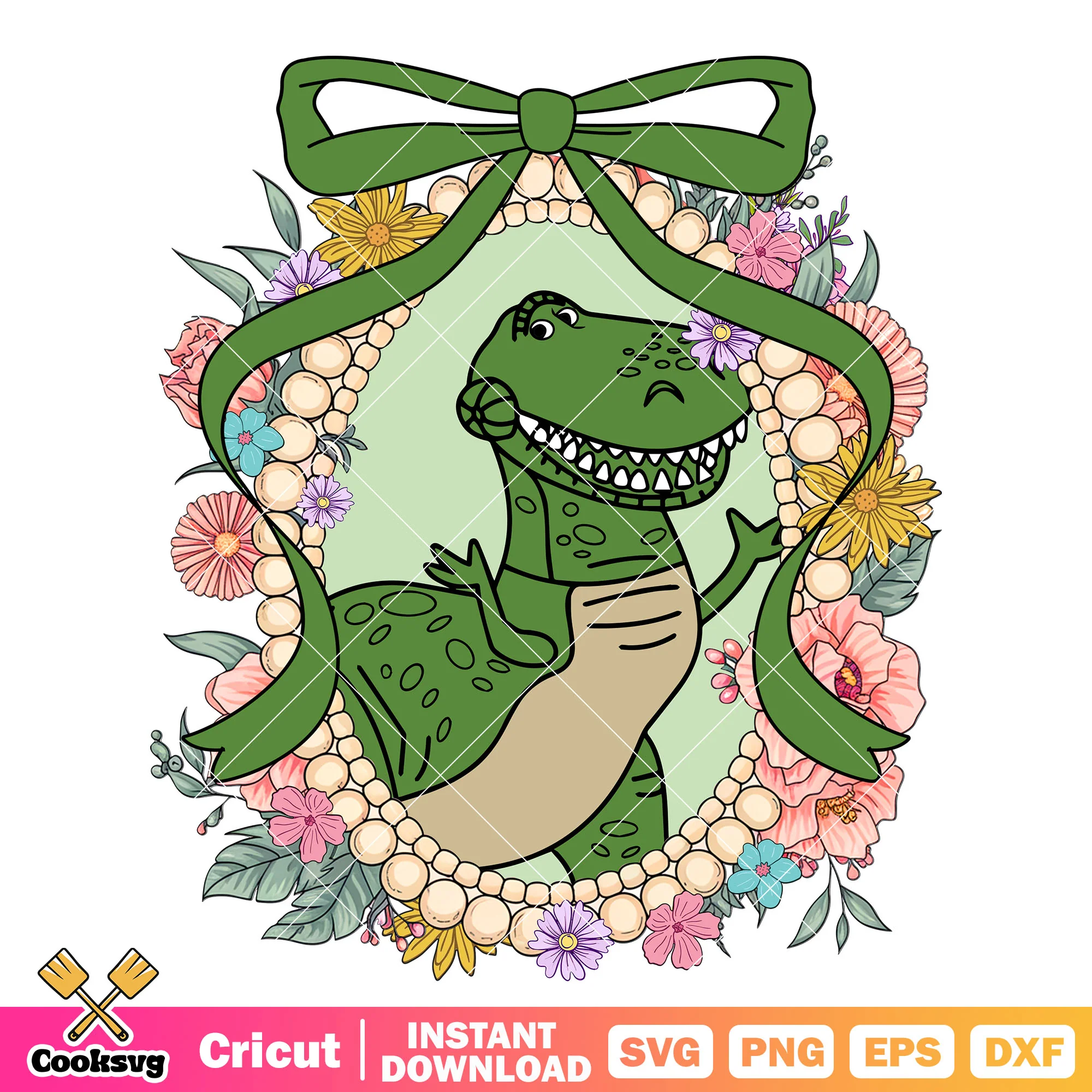 Rex toy story disney bow tie mirror png, toy story character png