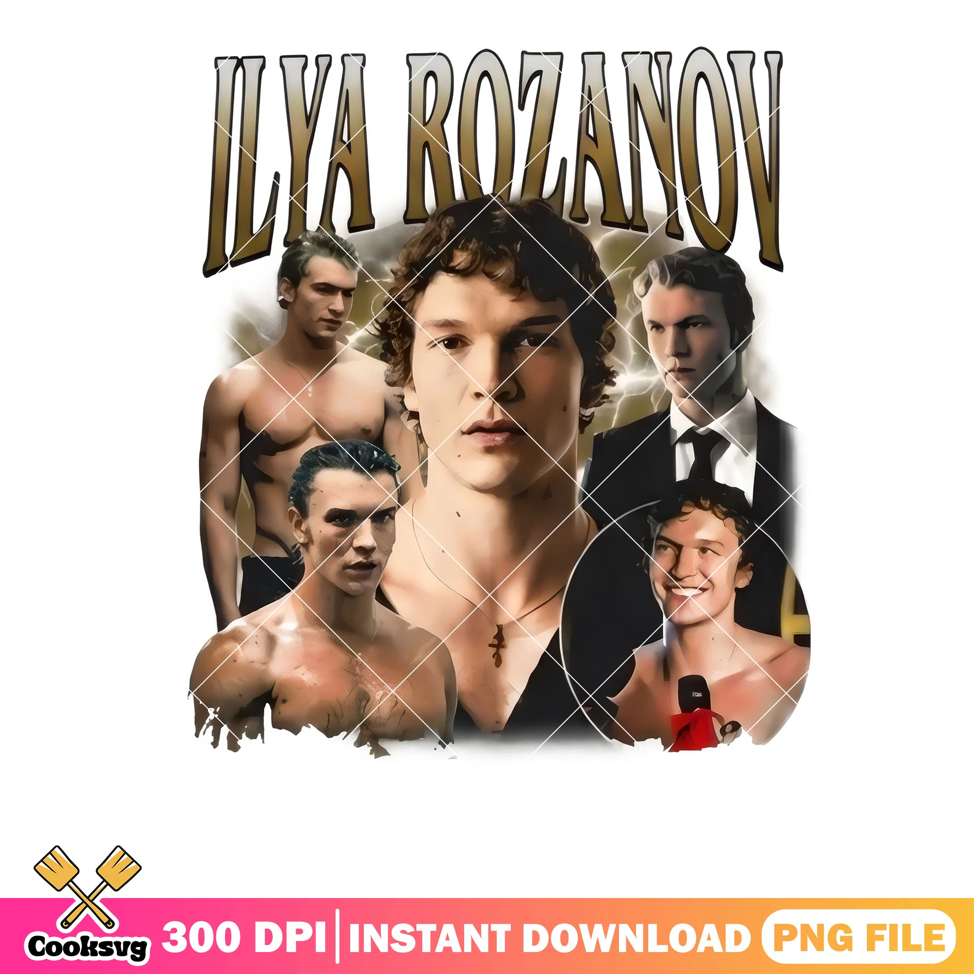 Rozanov naked poster png, romance hockey png, ilya rozanov merch png
