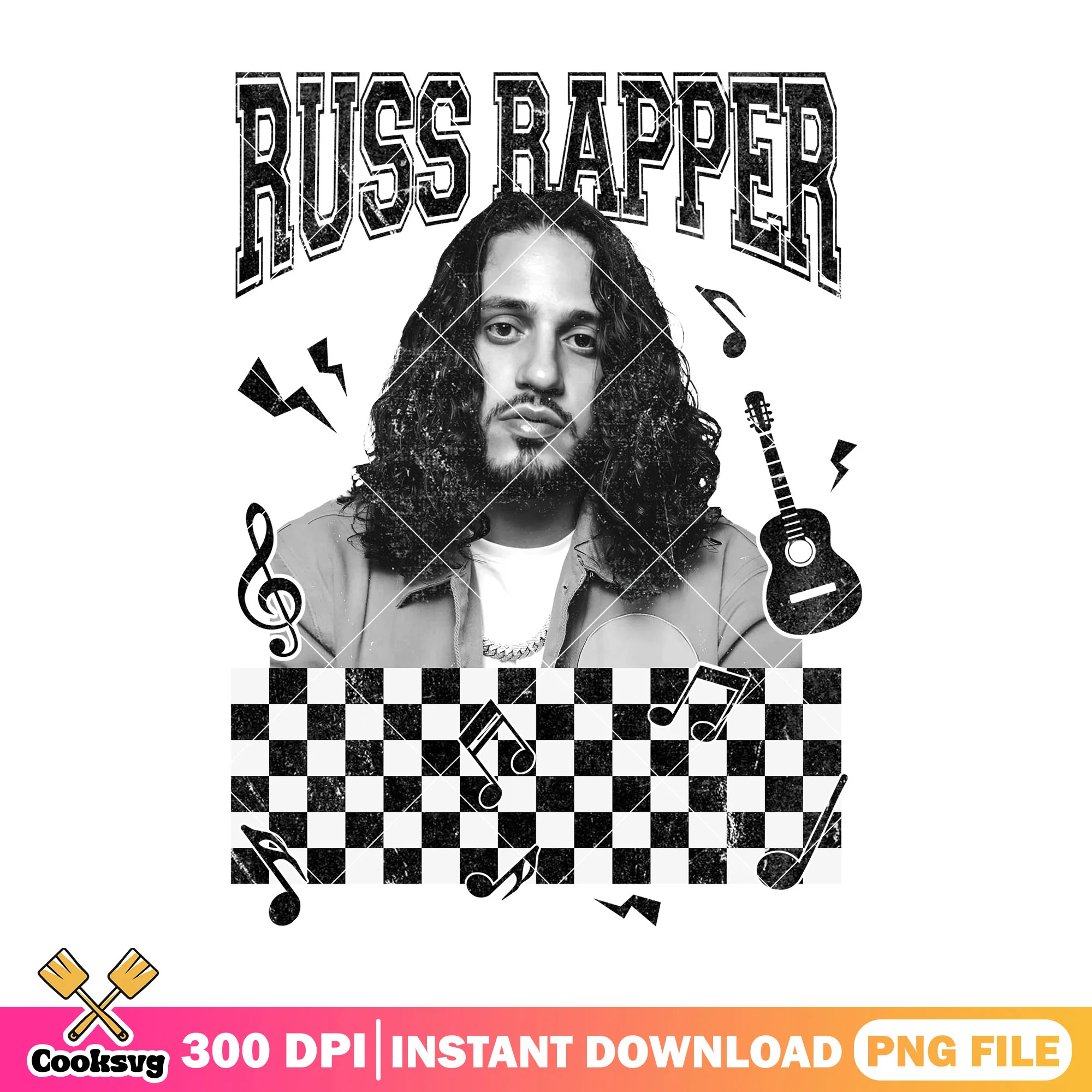 Russ rapper 2025 tour png, Wild tour png, Russ rapper png