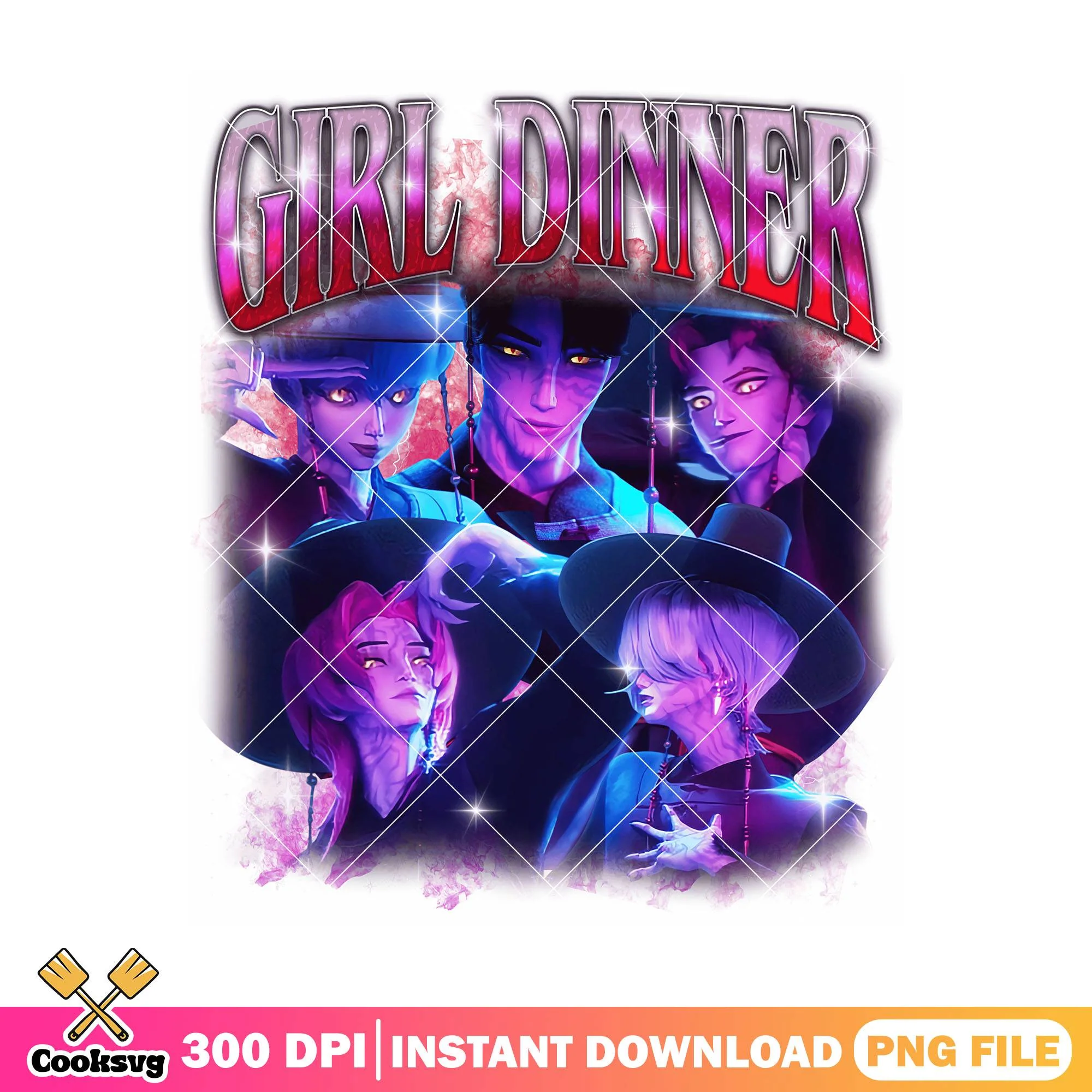 Saja boys girl dinner png, saja boys png, Saja Boys Band png