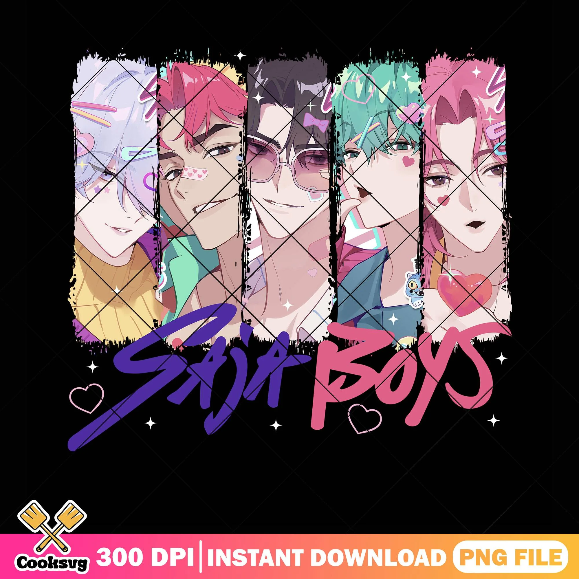 Saja boys girl steal png, love saja boys png, kpop hunters png