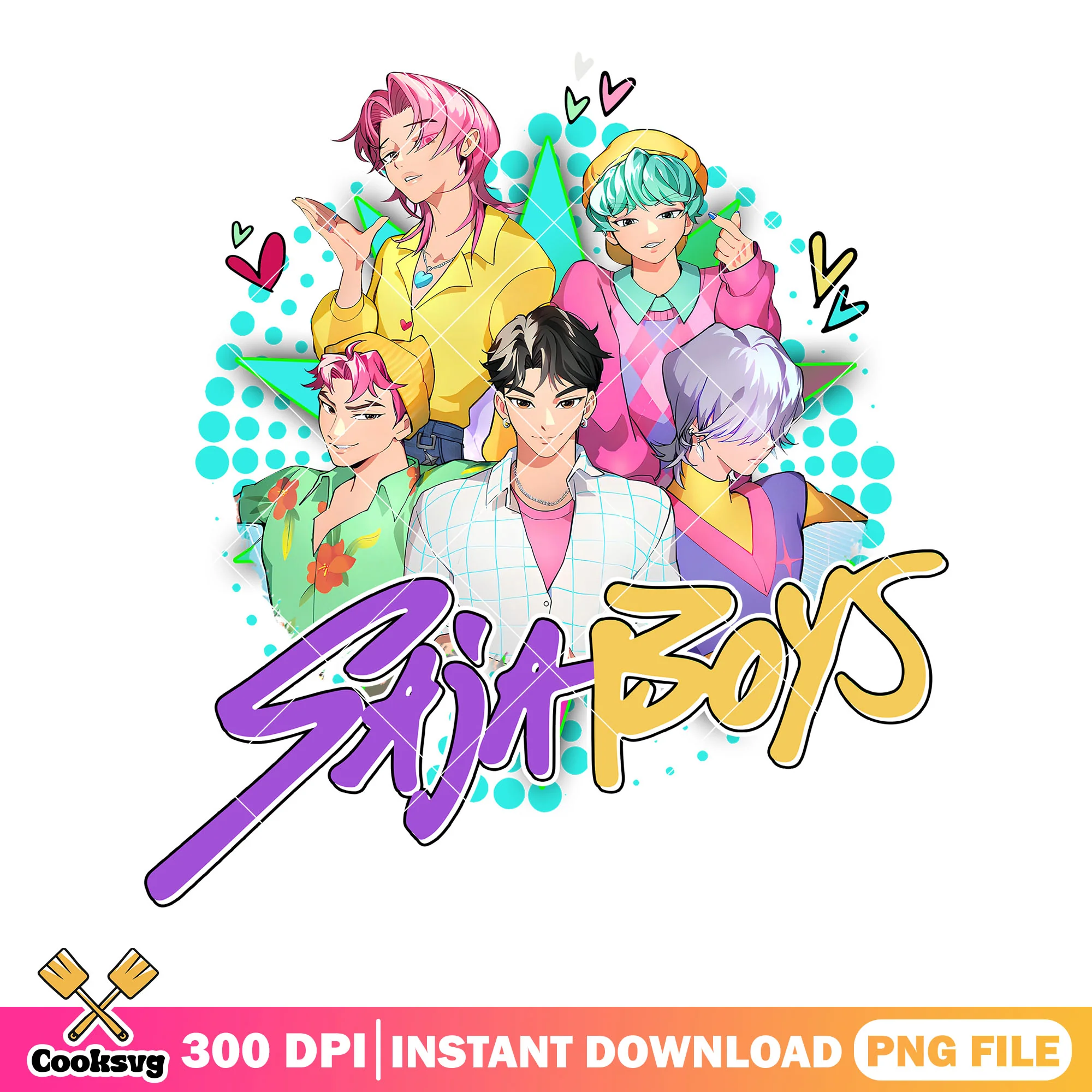 Saja boys star background png, saja boys band png, kpop hunters png