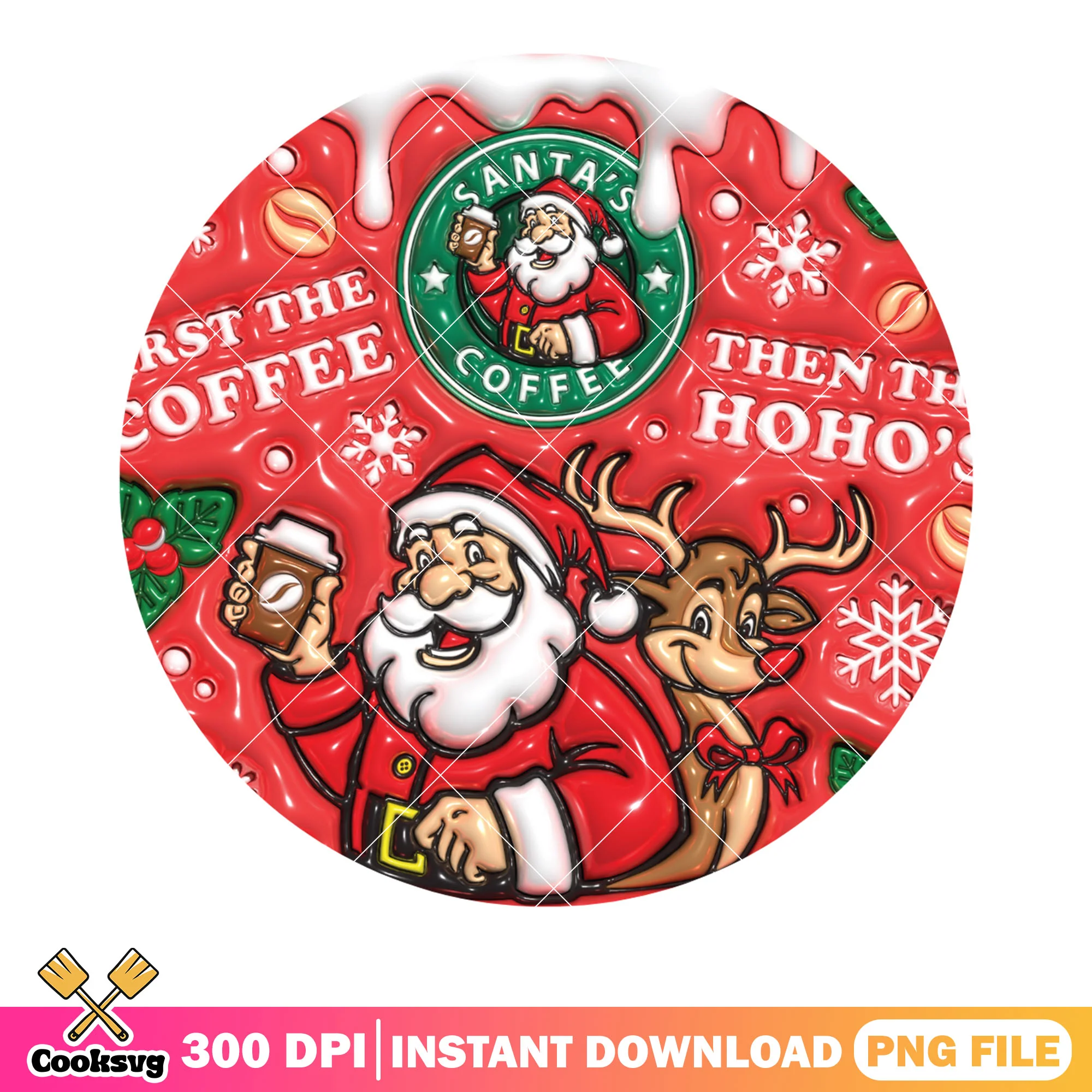 Santa cookies snow png, rudolph the red nose reindeer png, xmas png