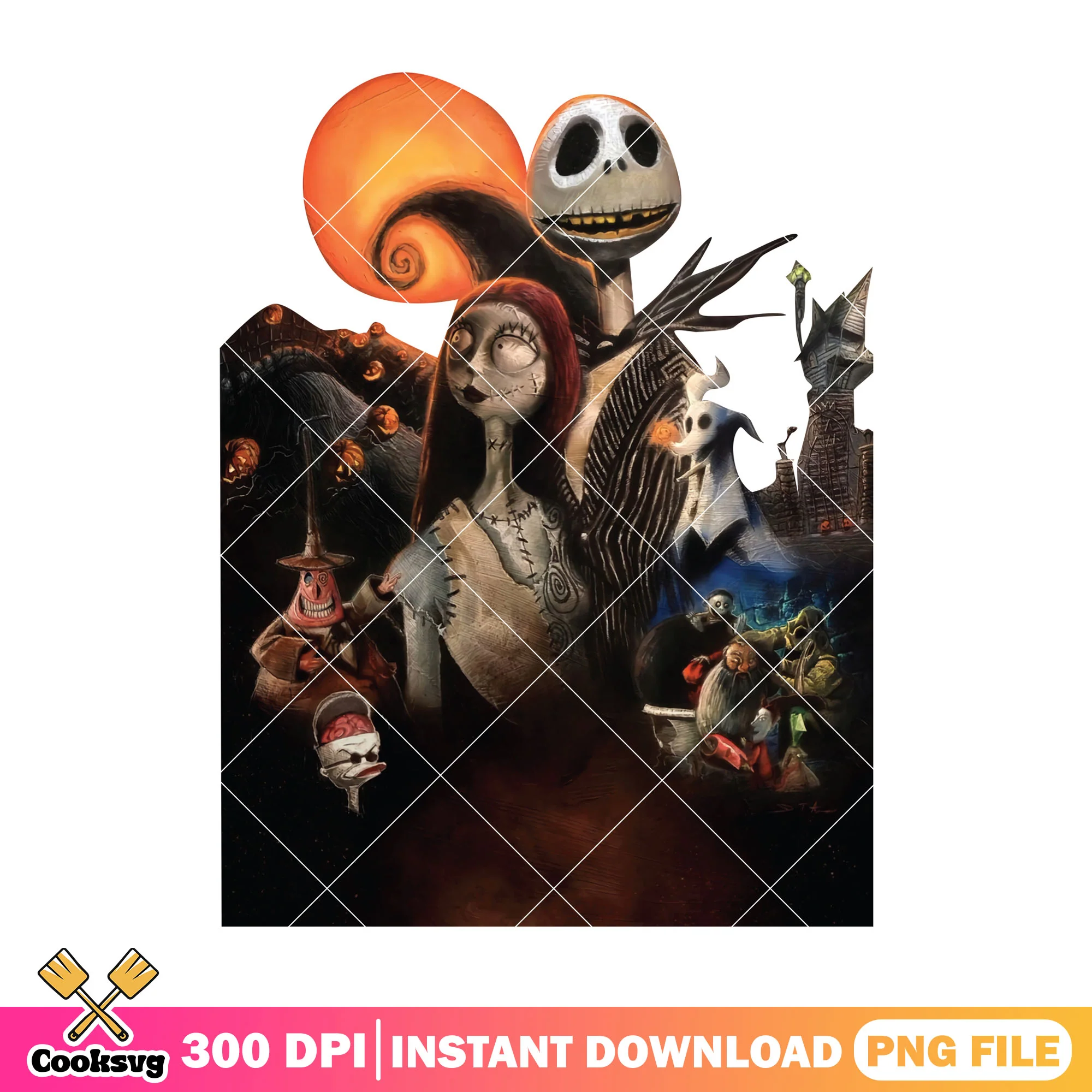 Scary movie of jack png, disney jack png, halloween disney png