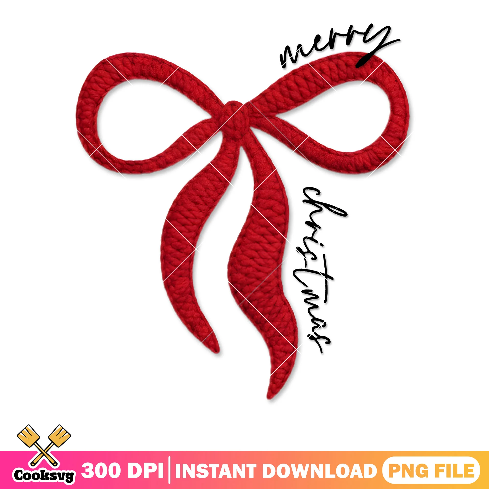 Scraft kintted decor xmas png, merry christmas png, noel png