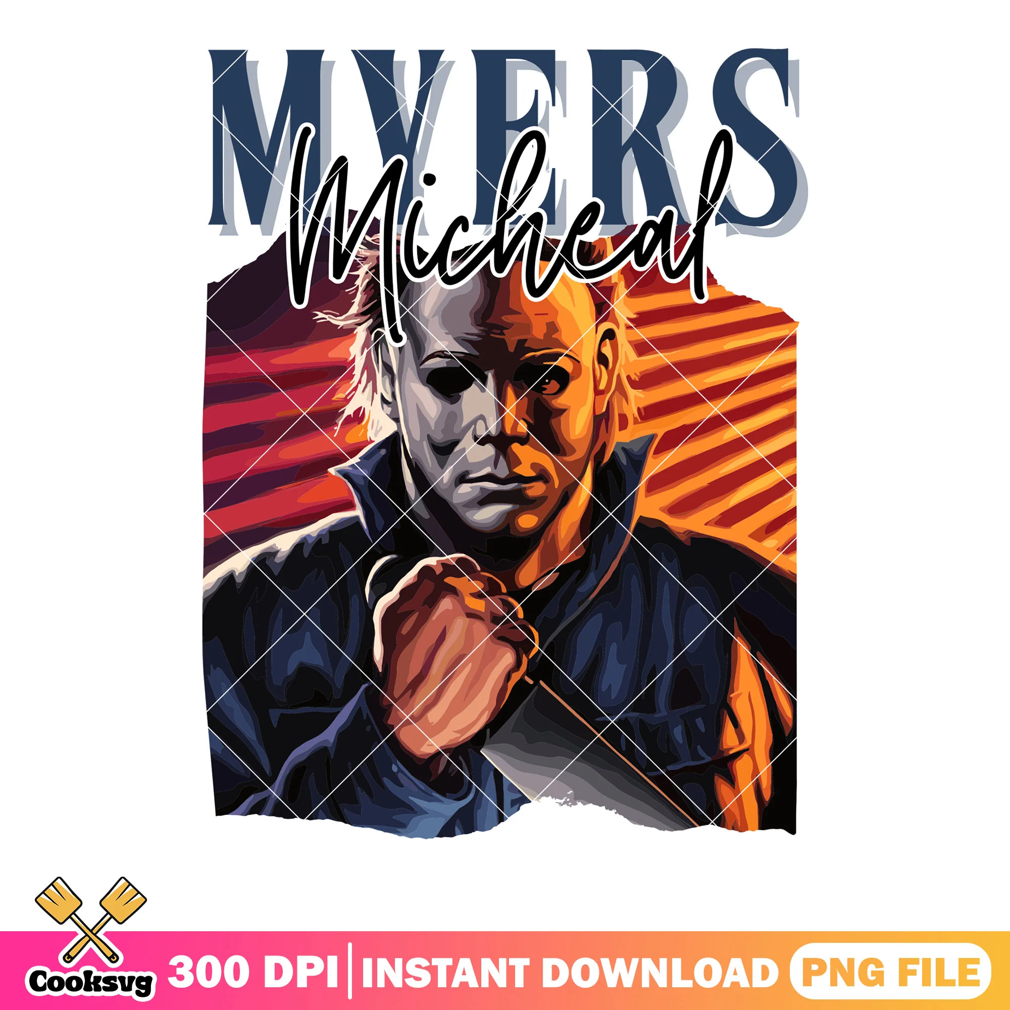 Shinny killer knife png, micheal myers png, halloween movie png