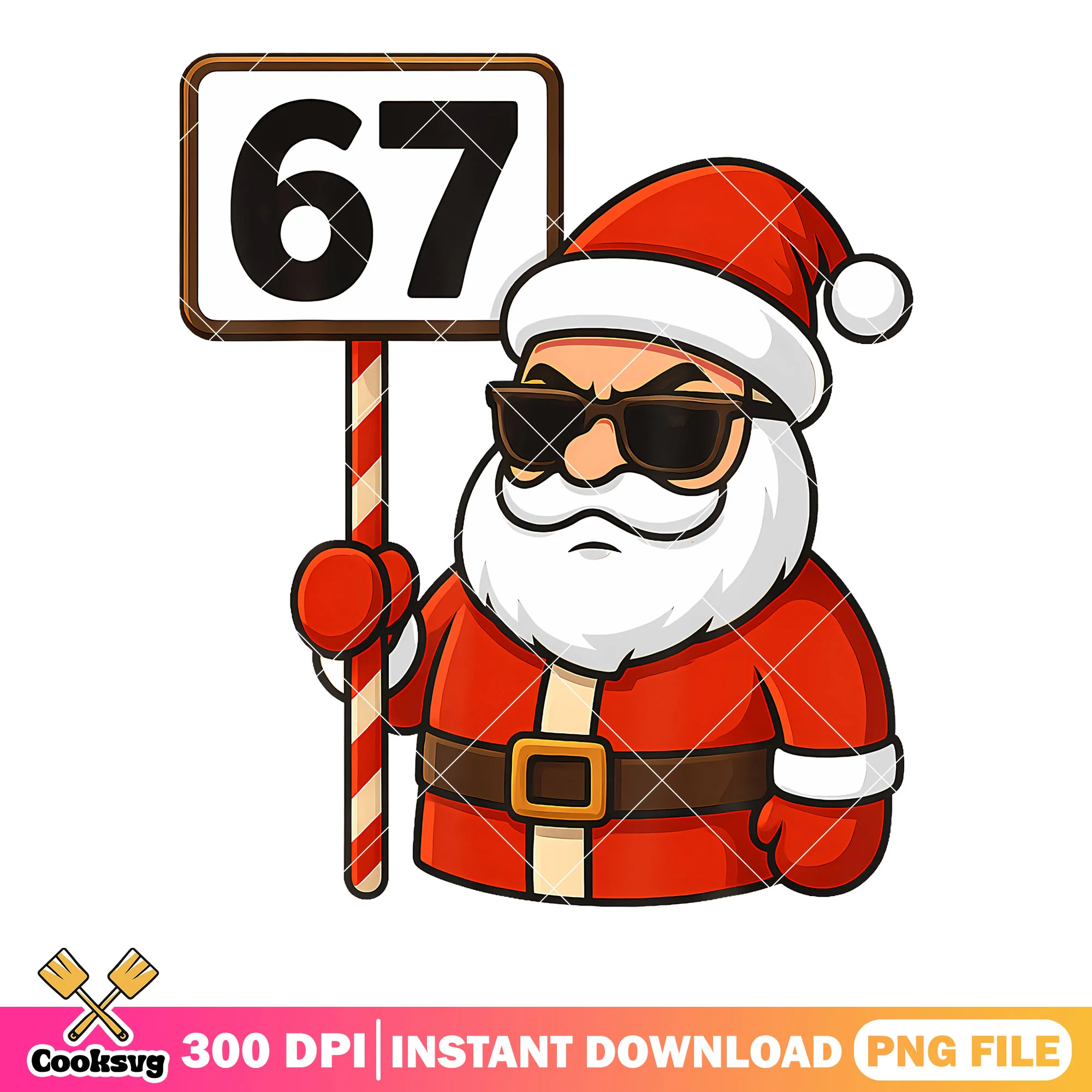 Six seven santa claus png, merry christmas png, sybau png