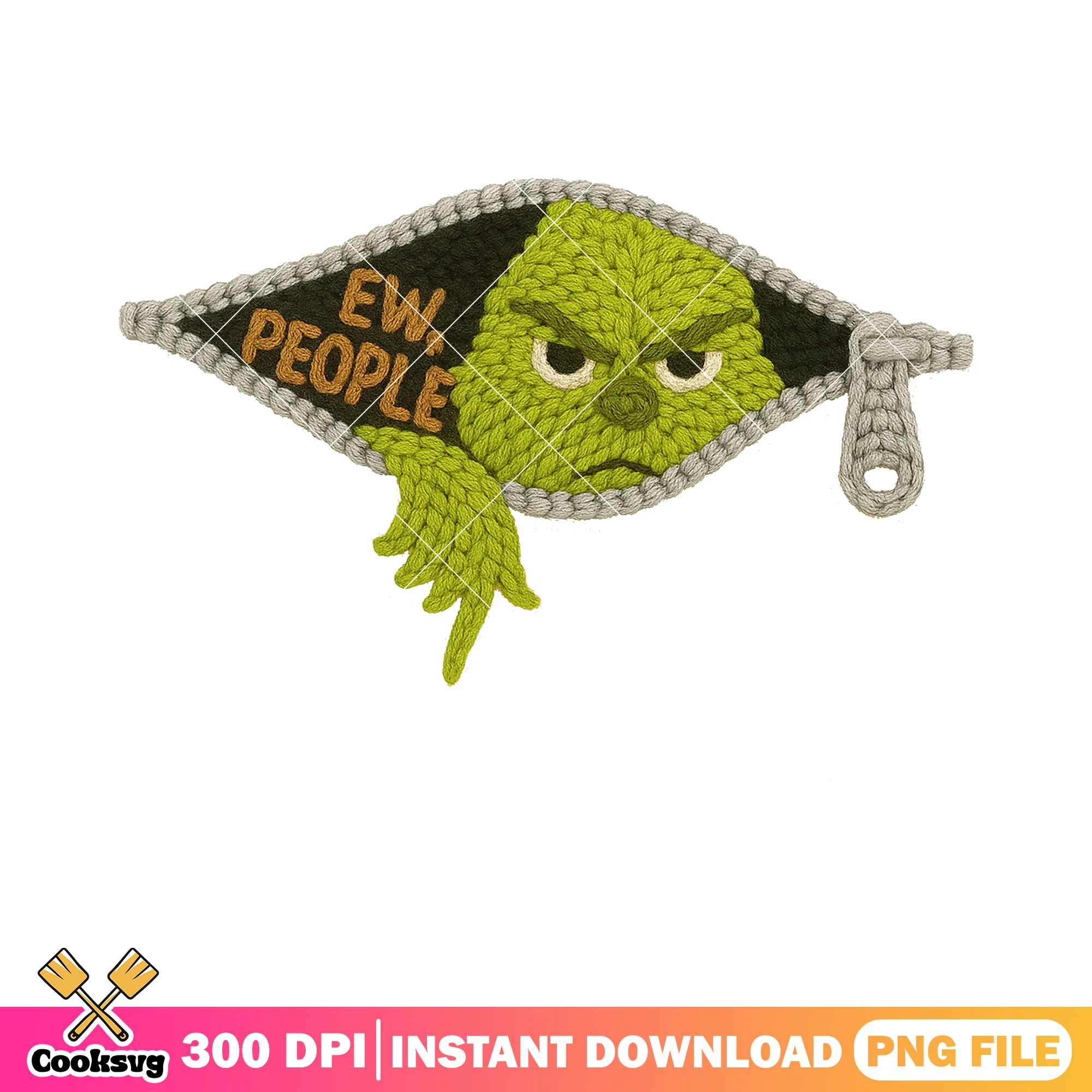 Social phobia monster xmas png, the grinch png, merry grinchmas png