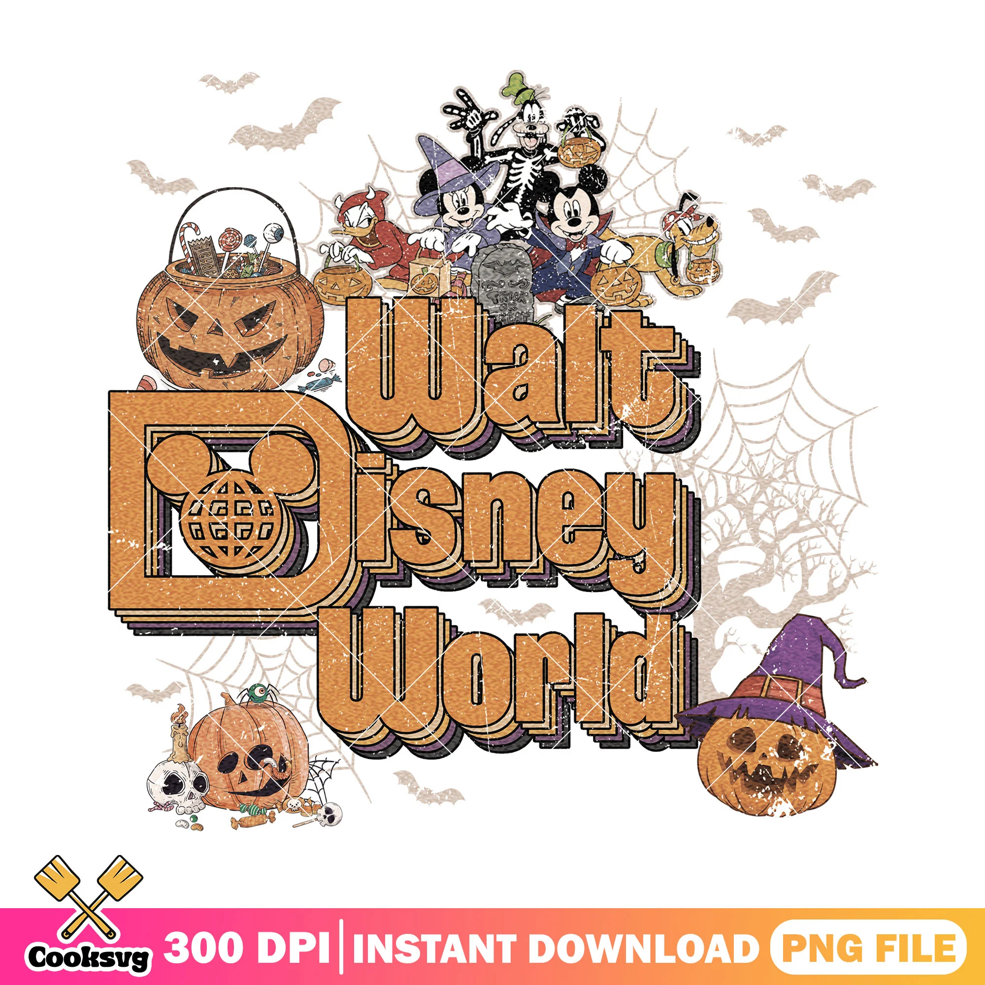 Spirit halloween disney land png, disney land png, halloween town png