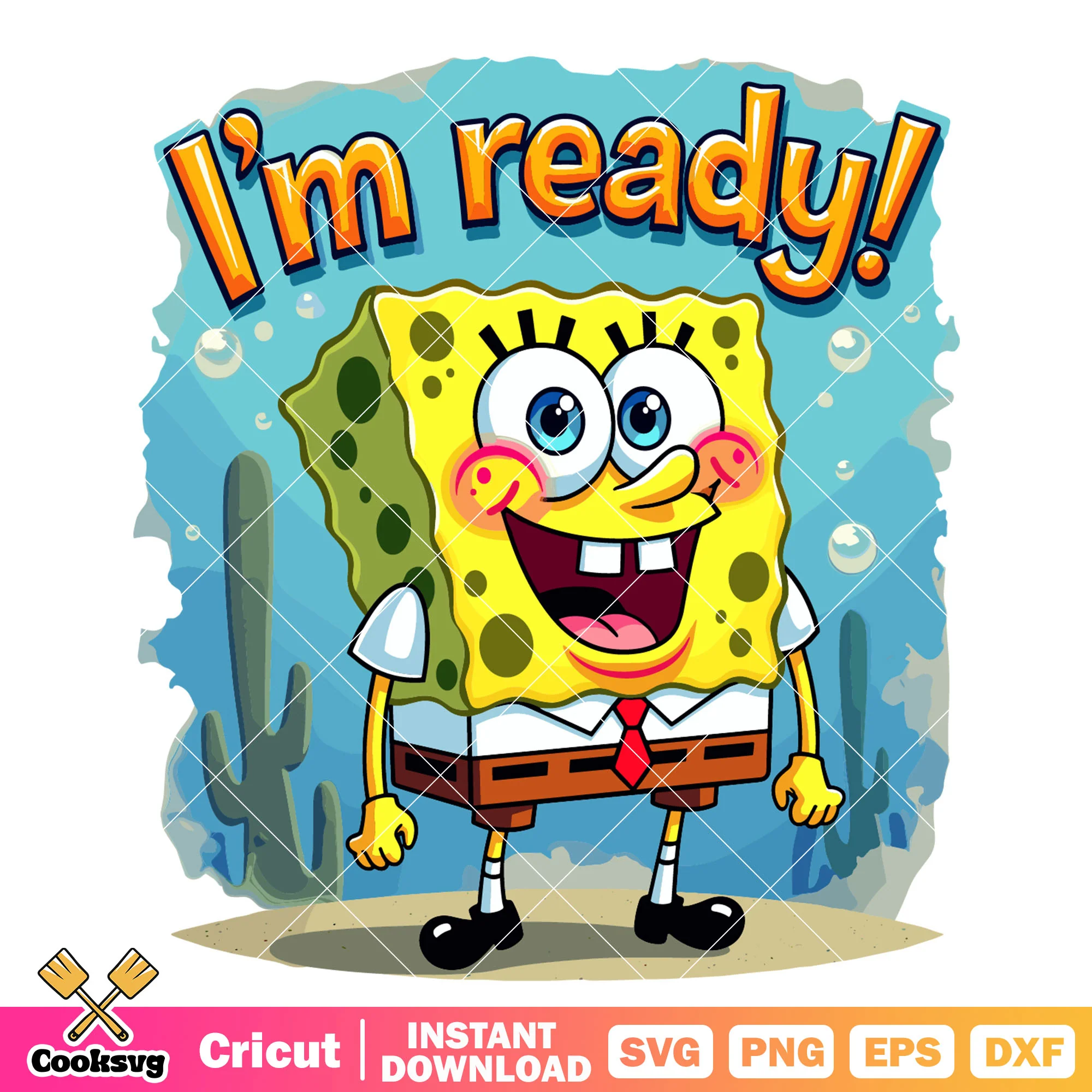 Spongebob cartoon ready design svg, spongebob squarepants svg