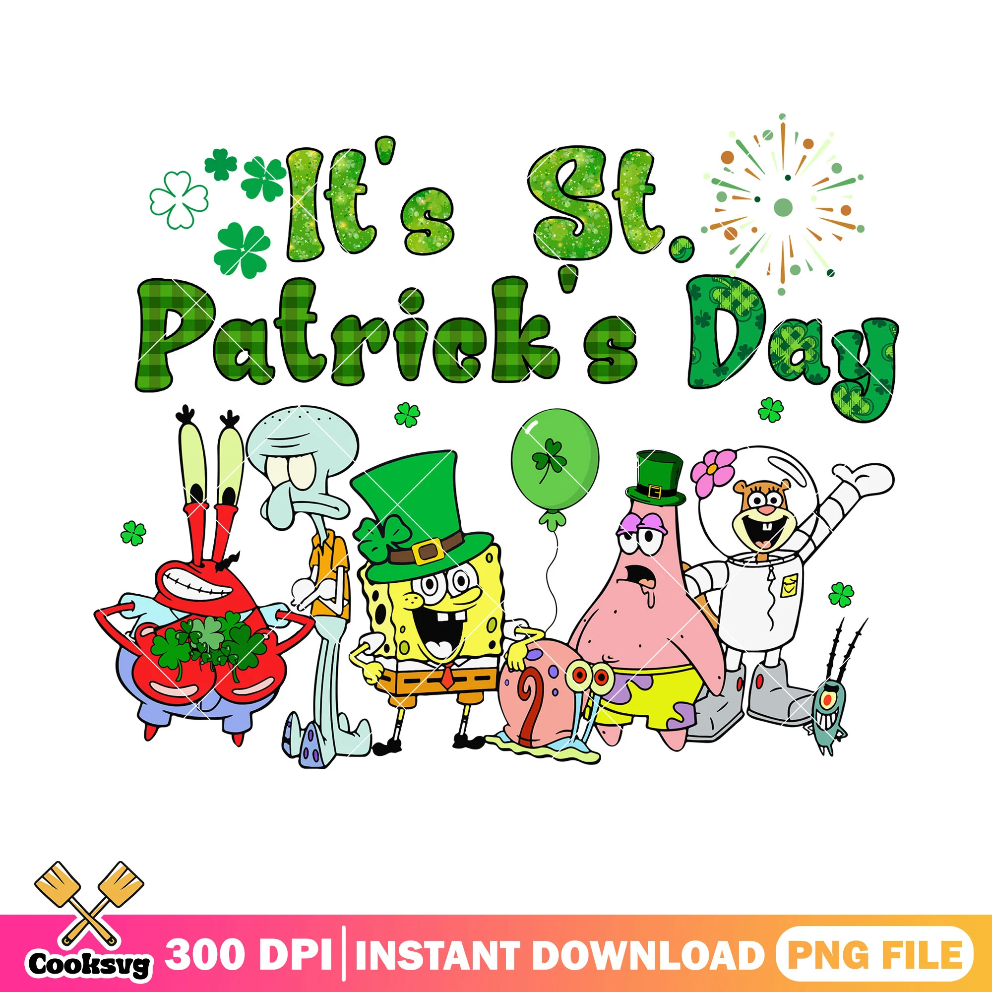 Spongebob friends its patrick day png, spongebob cartoon png