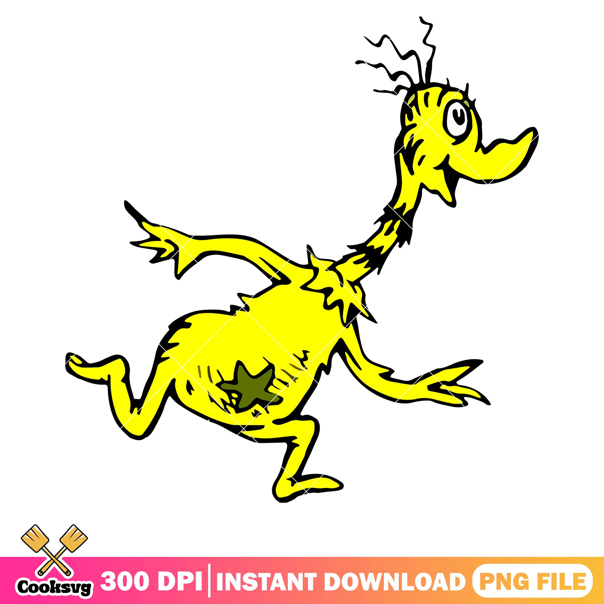 Star Belly dr seuss cartoon png, star belly png, dr seuss star belly png