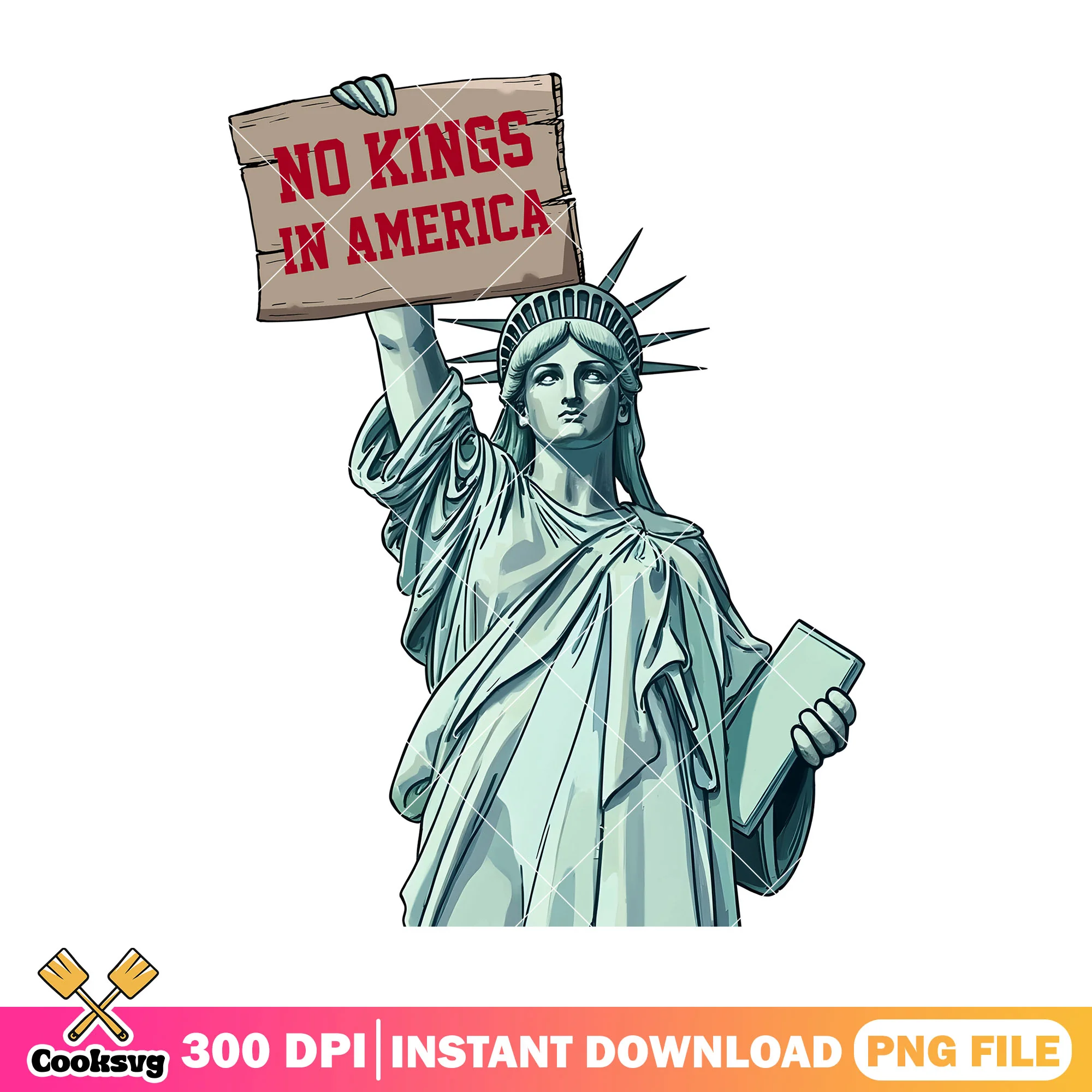 Statue no kings america file png, no more kings png, no kings day png